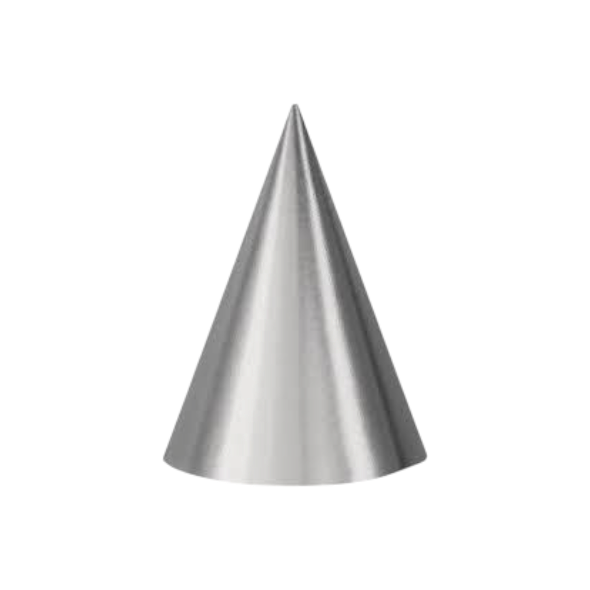 Paper Party Hat 20cm Solid Colur 10pack