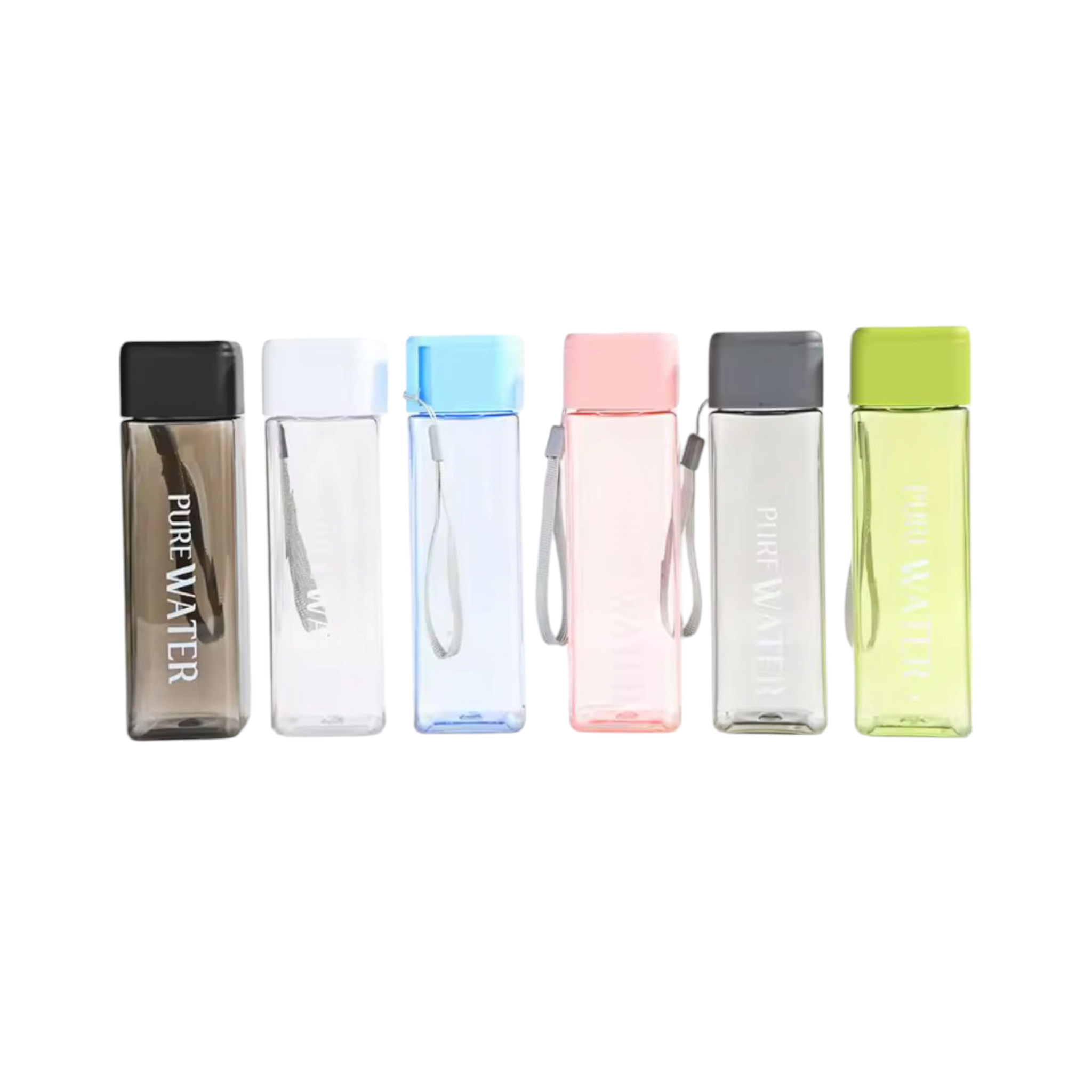 500ml Planet Fitness Water Bottle Square