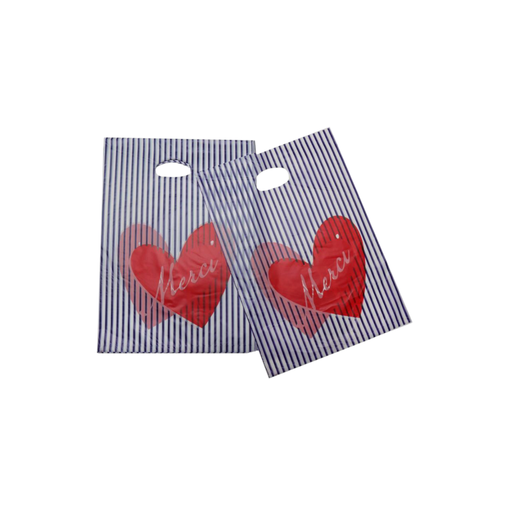 Plastic Boutique Bag Printed Medium 25x35cm 25pack