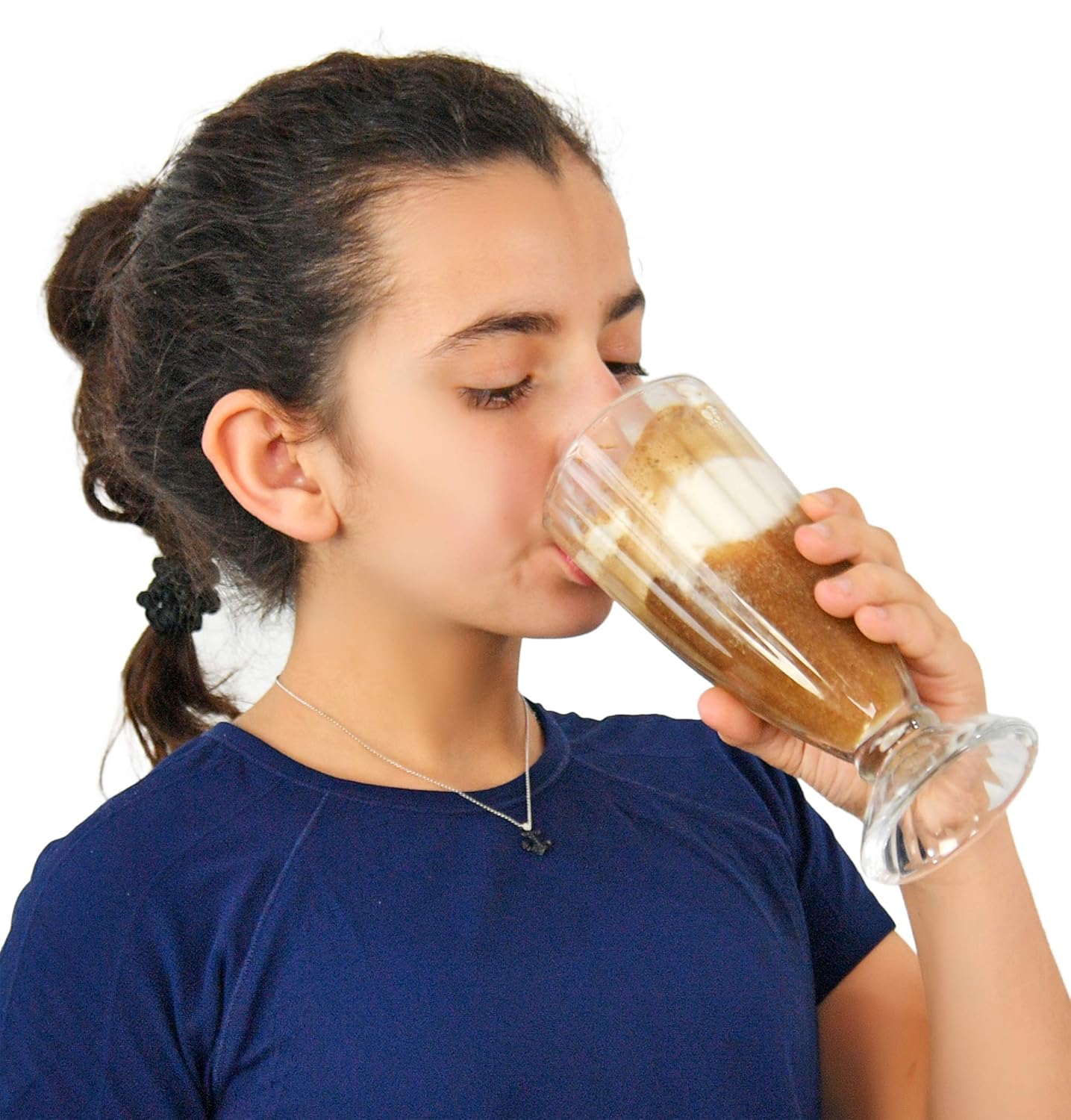 Milkshake Glass Tumbler 370ml 6pack