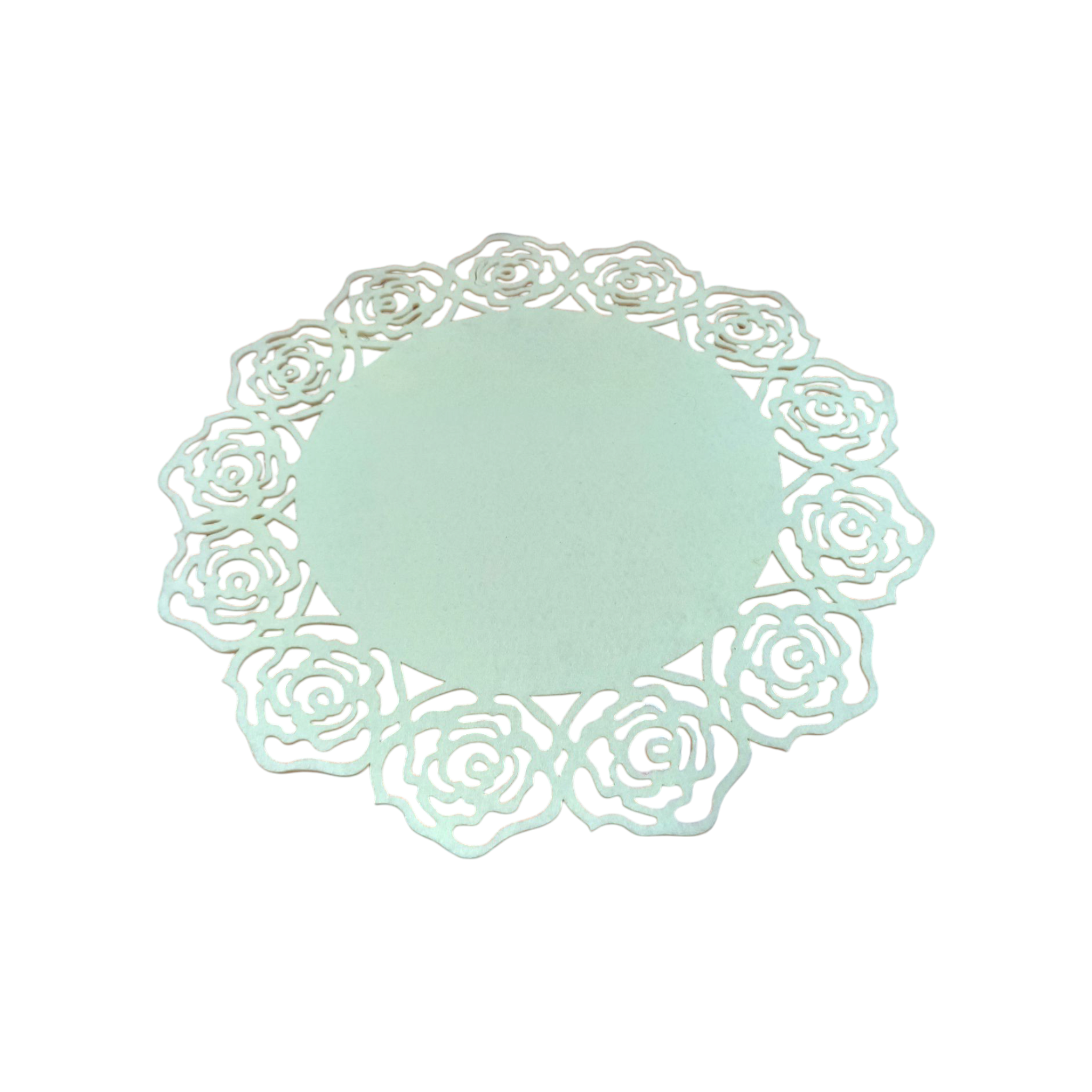 Placemat 37cm Round Rose XMAT200