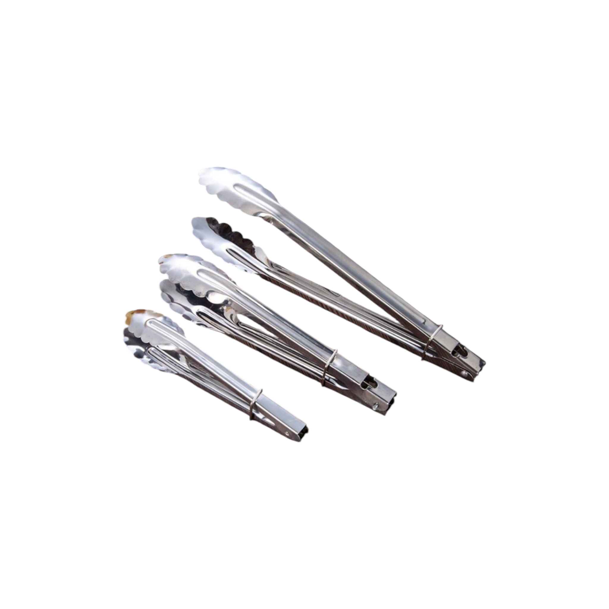 Stainless Steel BBQ Tongs 3pc