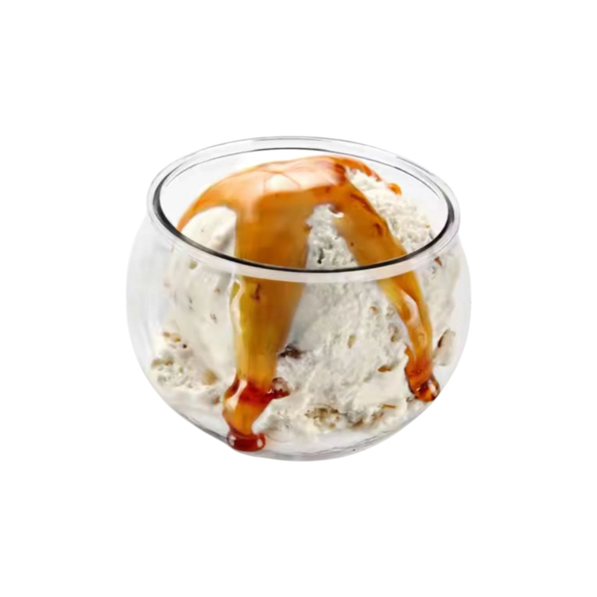 Acrylic Round Clear Reusable Plastic Dessert Cups 75ml 10Pcs 5.6x2.5x4.2cm