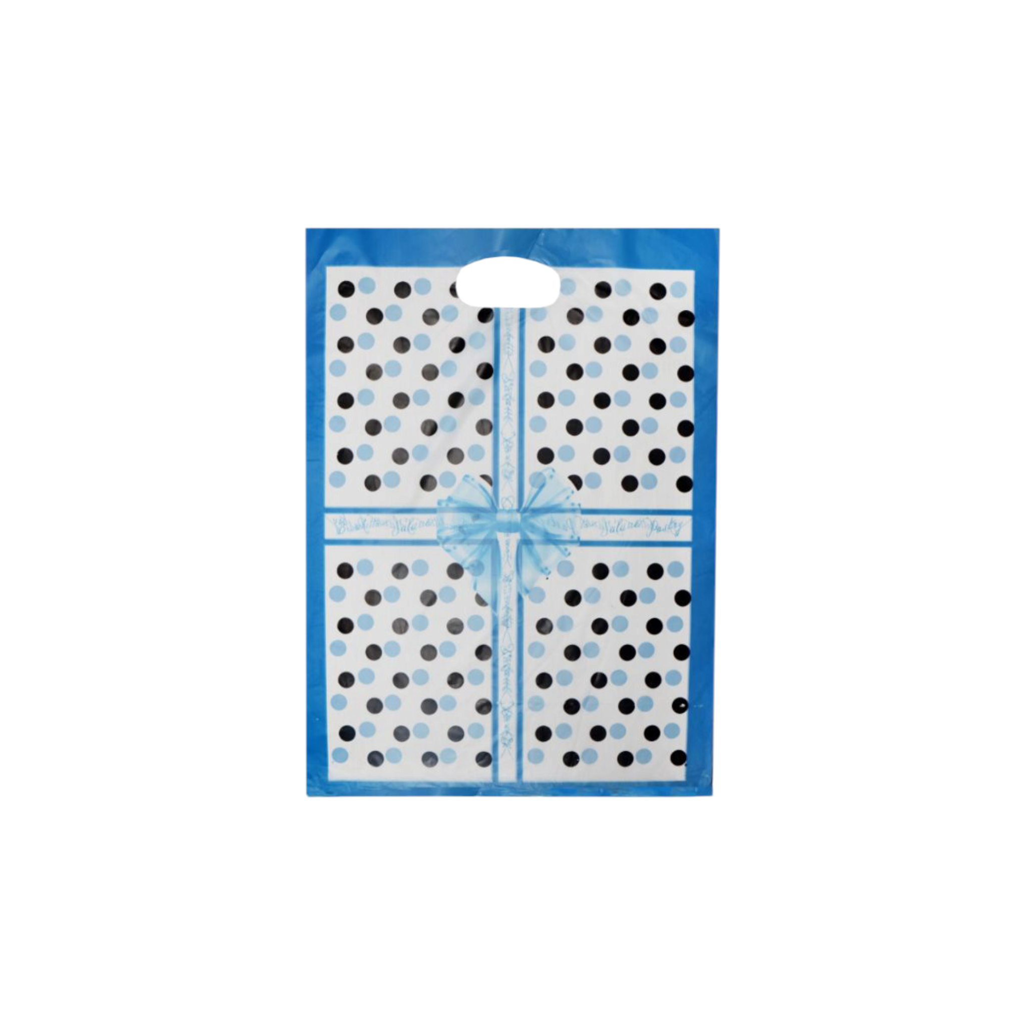 Plastic Boutique Bag Printed Medium 25x35cm 25pack