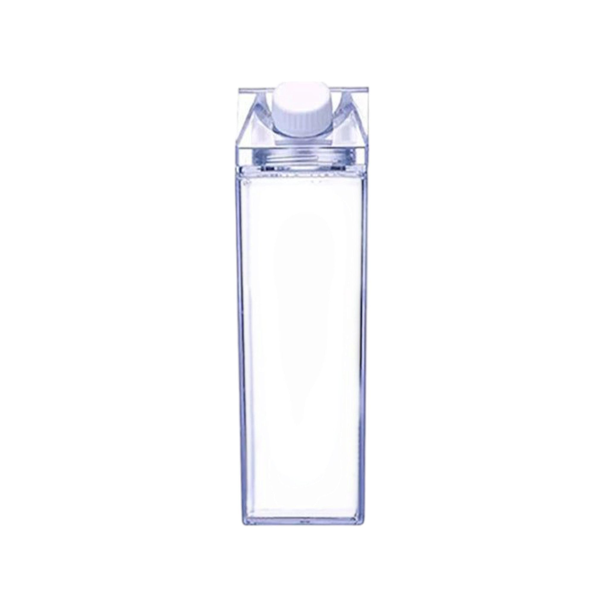 Milk Carton Bottle 1L Acrylic Plastic