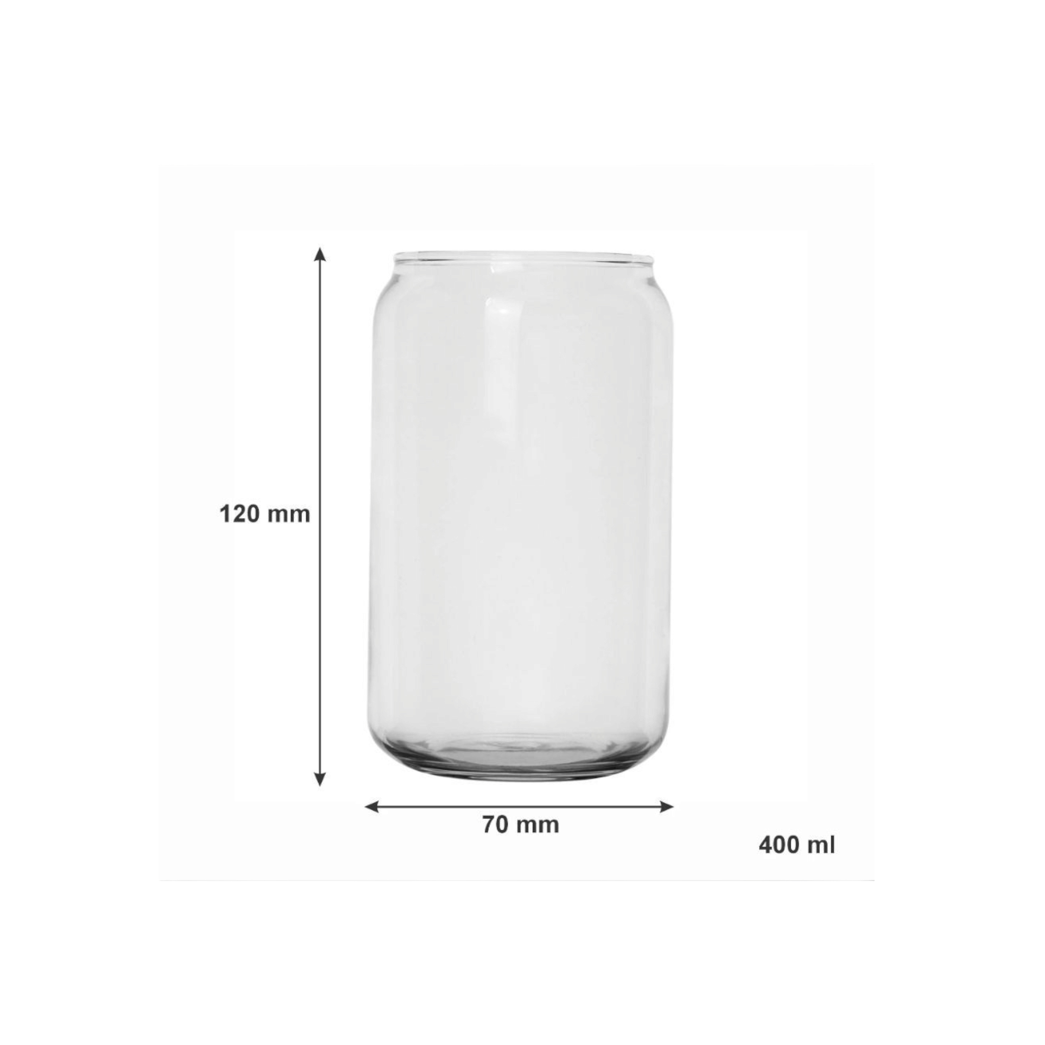 Regent Swell Can Glass Tumbler 400ml