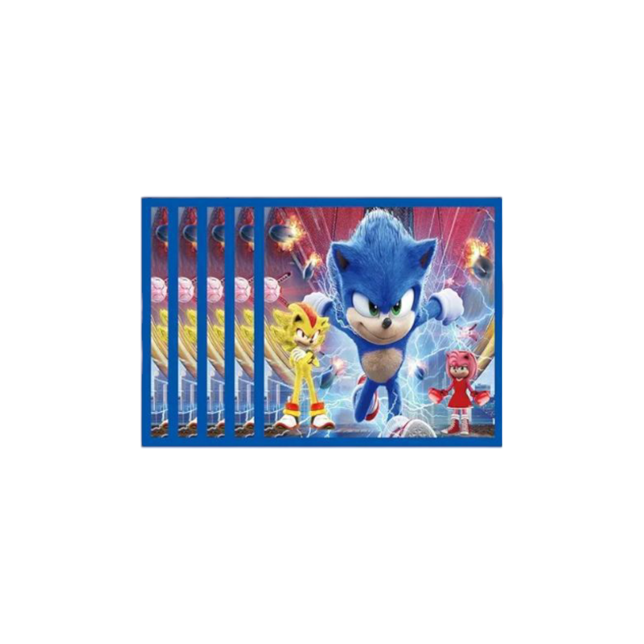 Sonic Design Theme Party Supplies Set