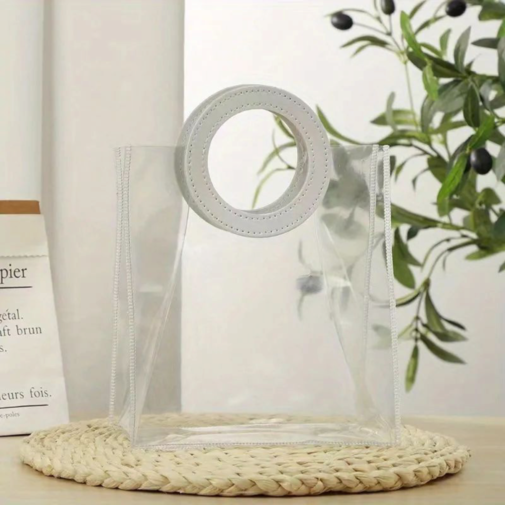 PVC Gift Bags with Round Handle