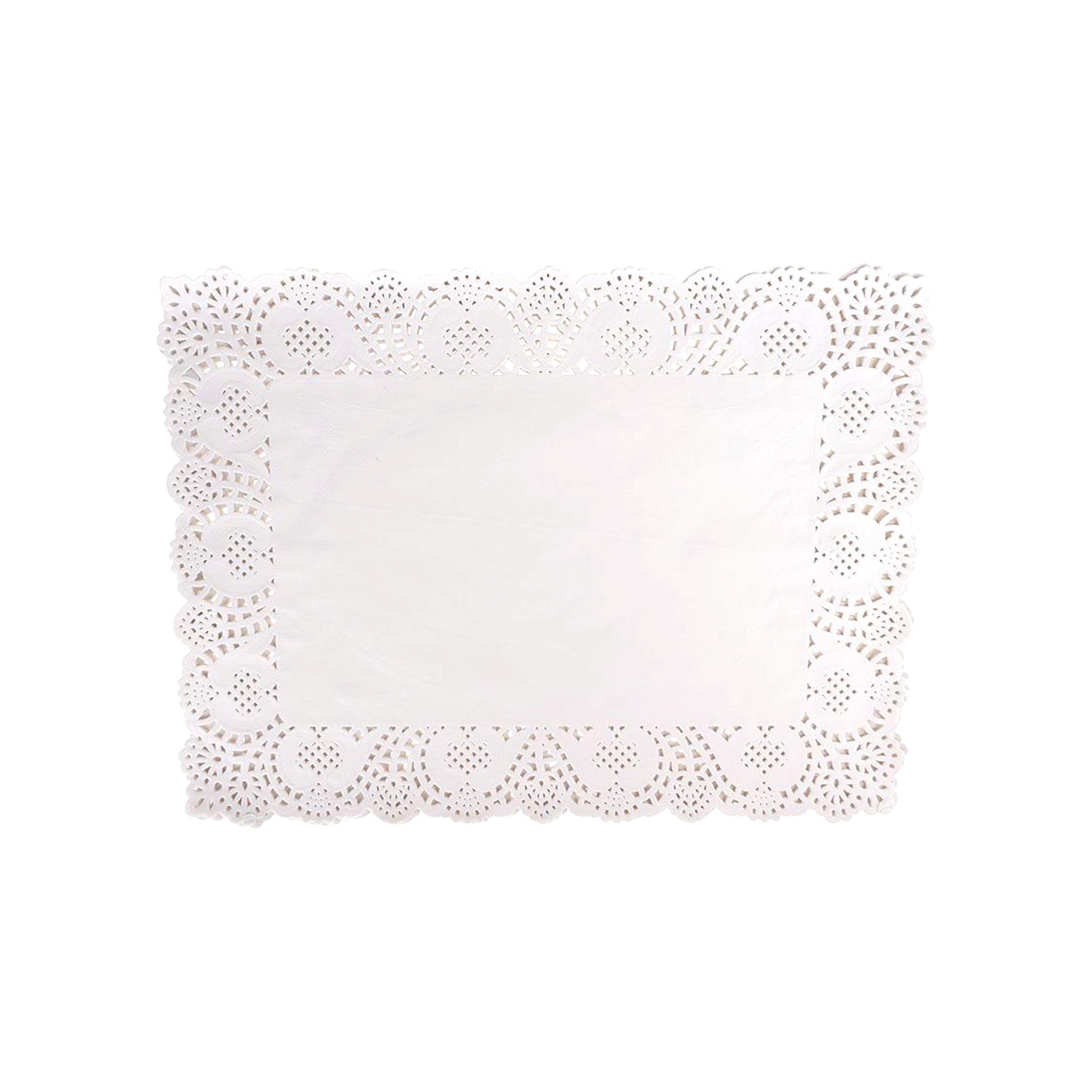 Rectangular Paper Dollies 24pc 17x34cm