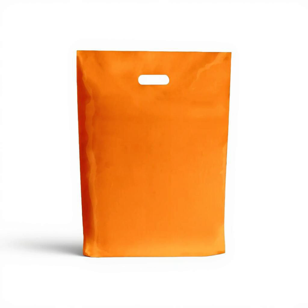 Plastic Boutique Bags 350+100x500mm 75mic 100pack