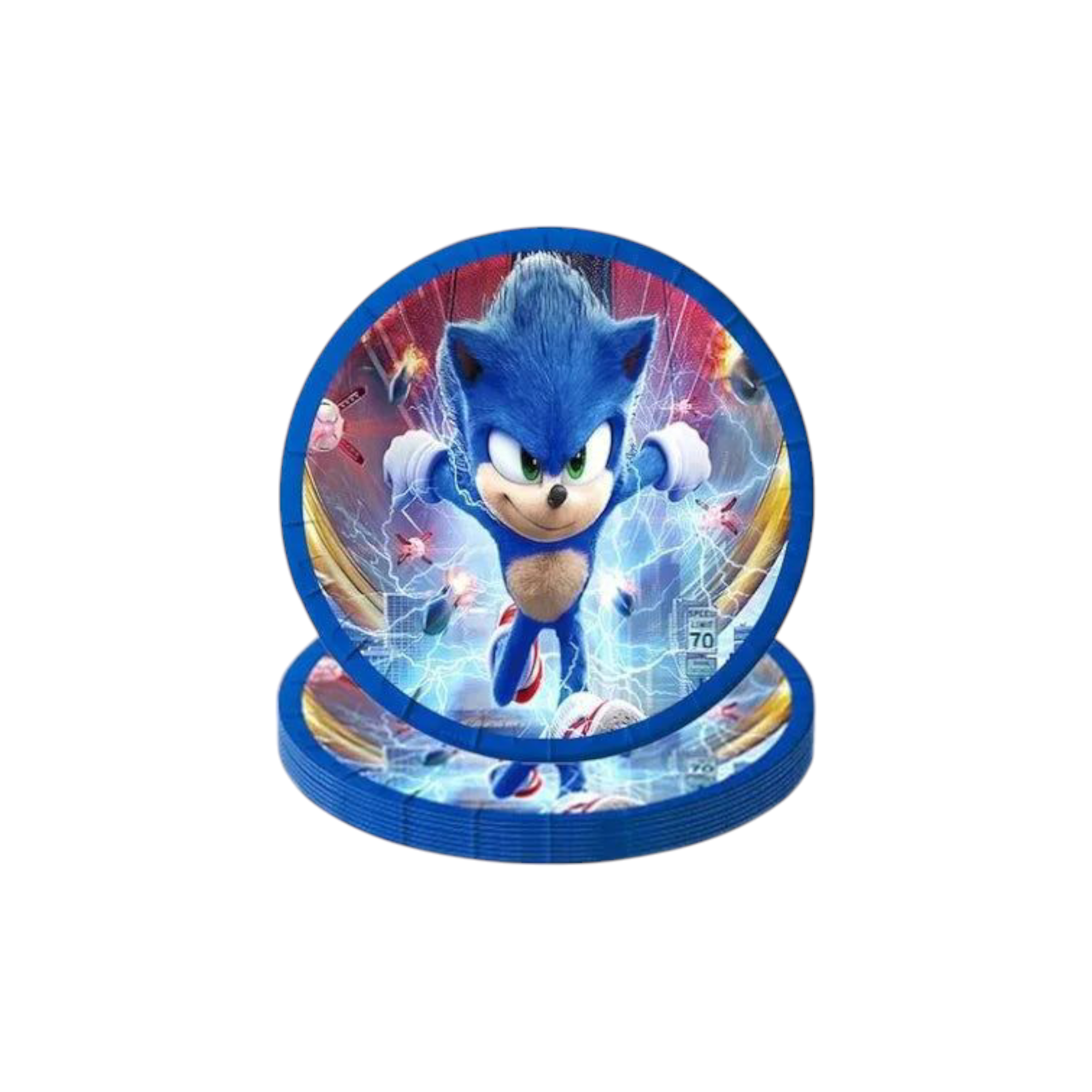 Sonic Design Theme Party Supplies Set