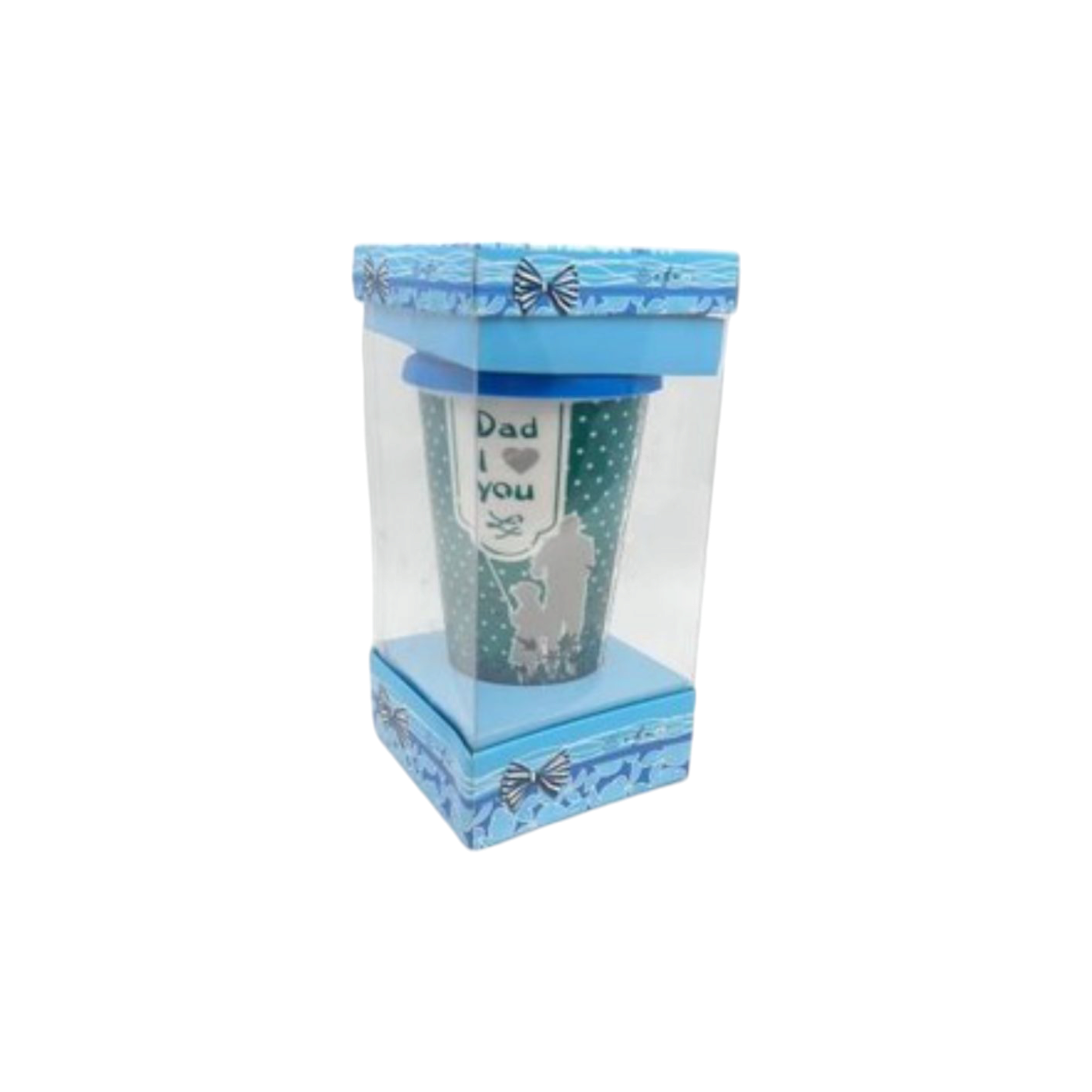 Father's Day Ceramic Mug Gift Box 9.8x9.8x4cm