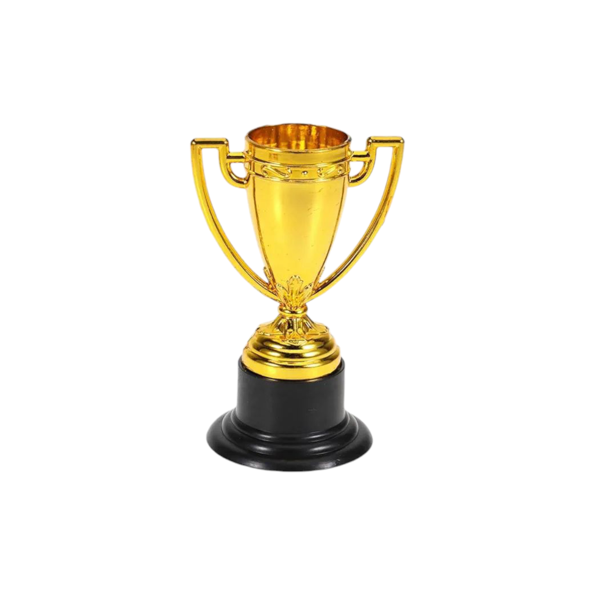 Mini Gold Plastic Trophy Cup 9.5cm