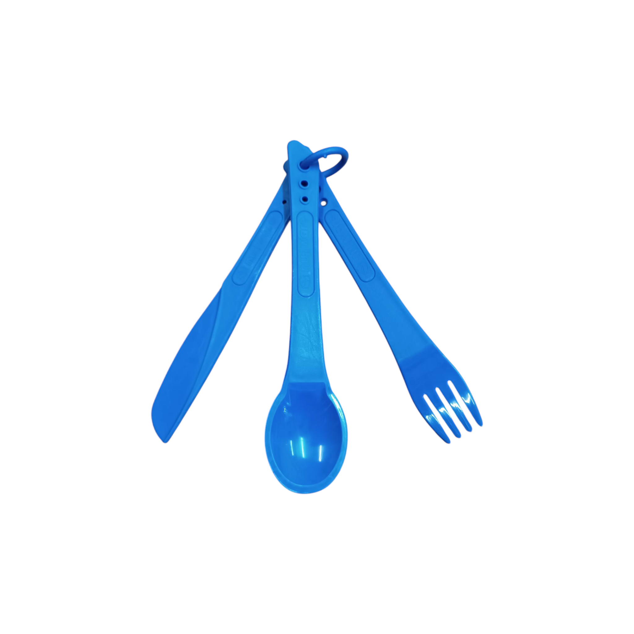 Nu Ware Plastic Cutlery Set Spoon-Fork-Knife 3pc