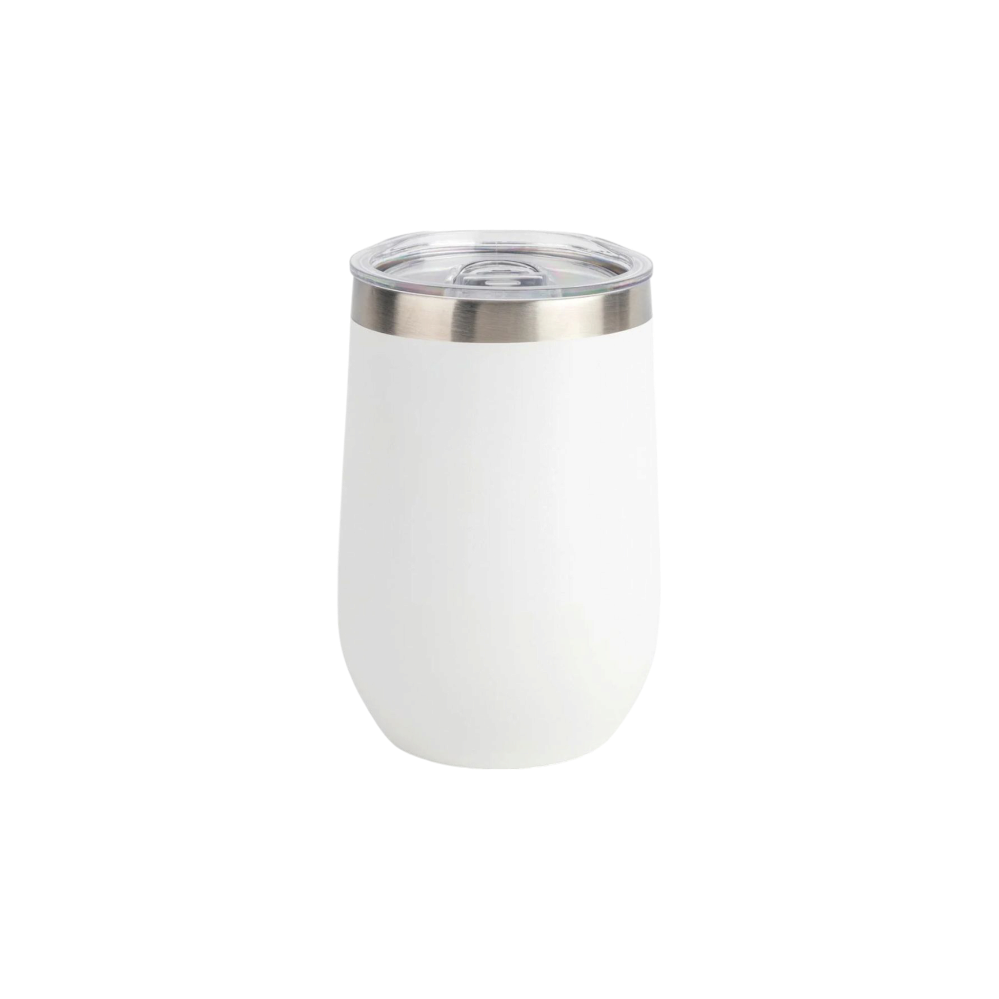 Thermos Drinking Mug 350ml with Lid Stainless Steel Double Wall