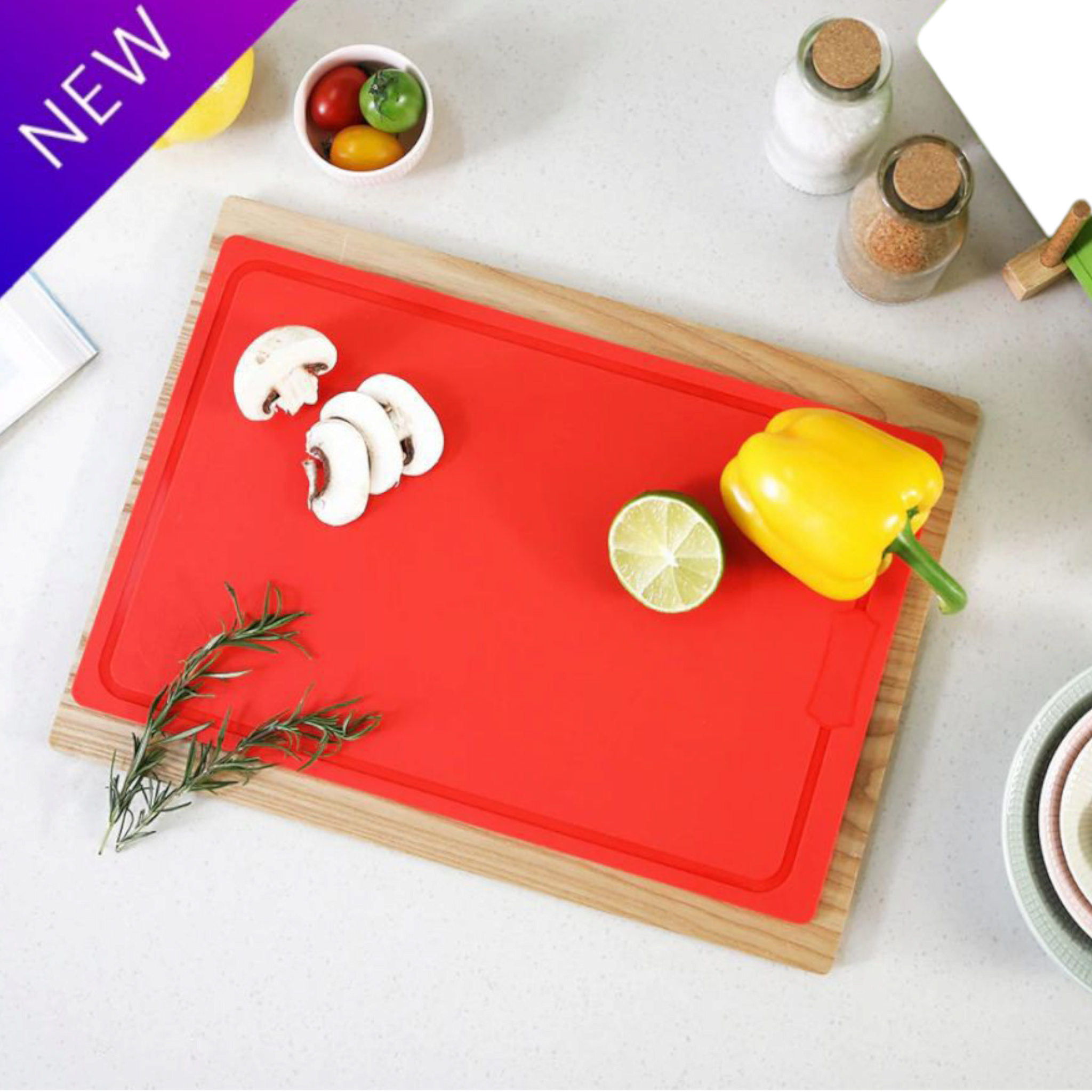 Professional Tpu Cutting Board 530x325x0.5cm