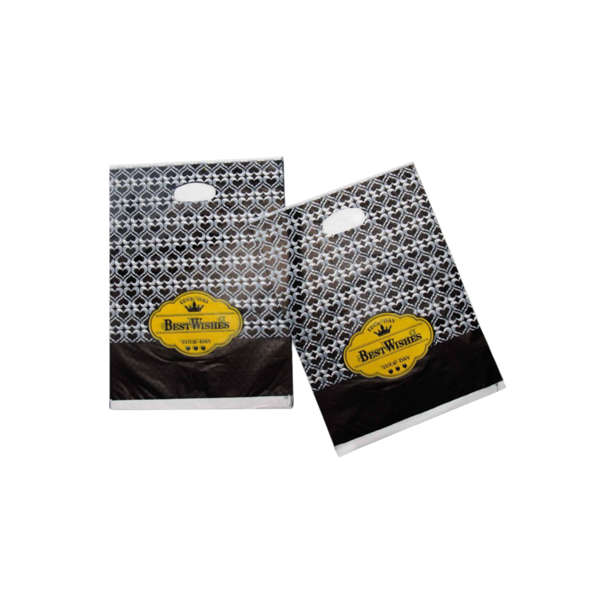 Plastic Boutique Bag Printed Medium 25x35cm 25pack