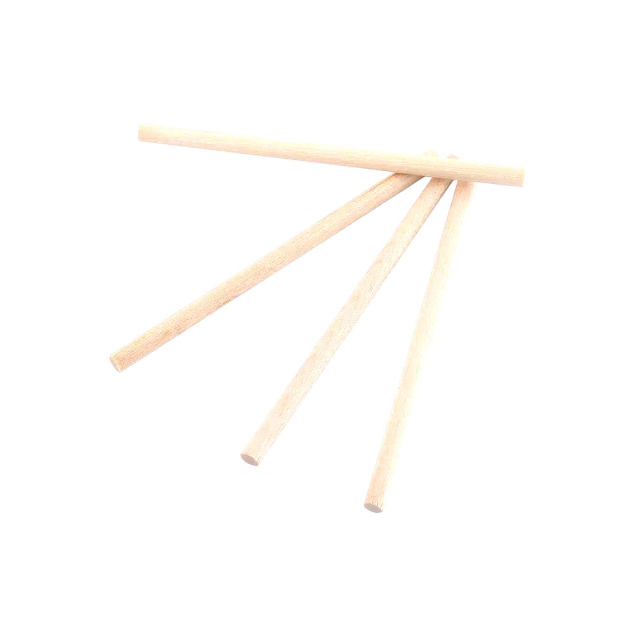 DIY Craft Dowel Stick 0.32x7cm 50pcs