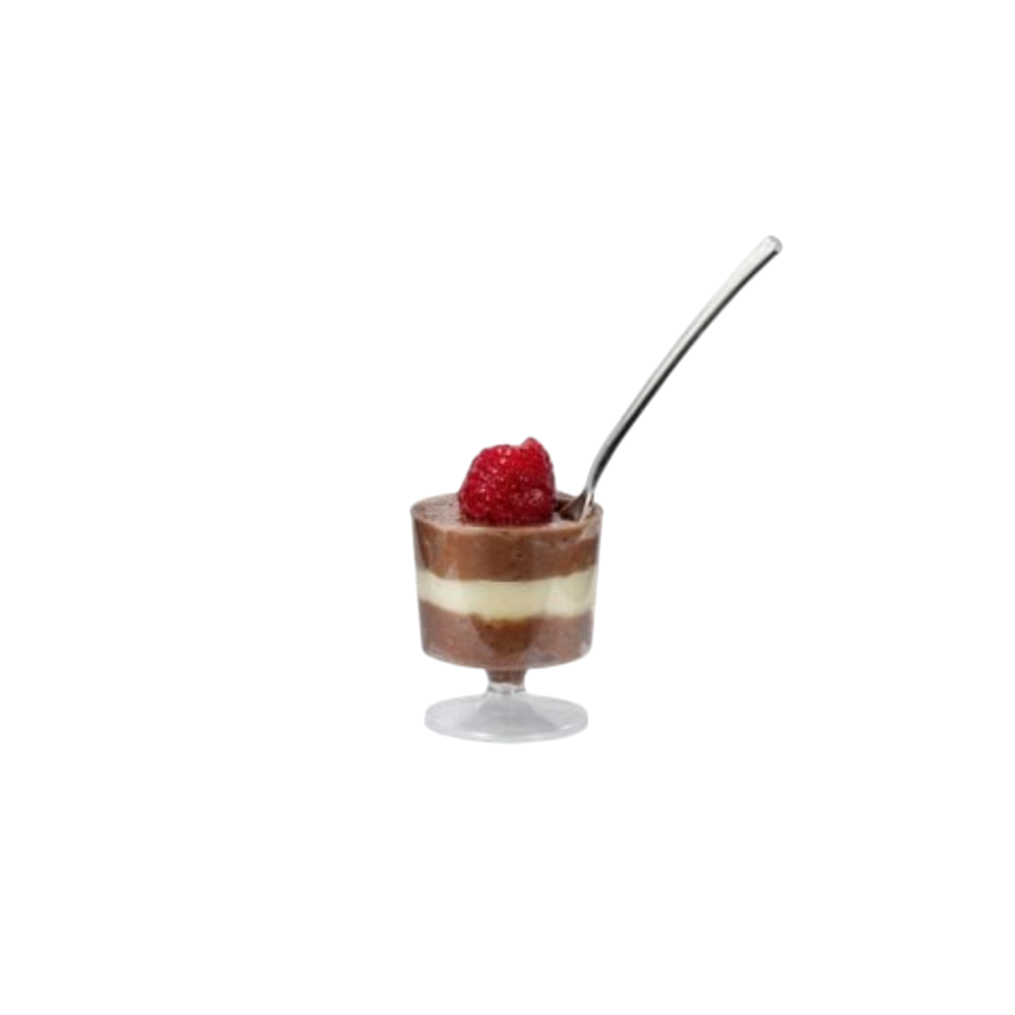 Acrylic Plastic Mini Stemmed Reusable Dessert Cups 120ml 5.5x8.5cm 10pack