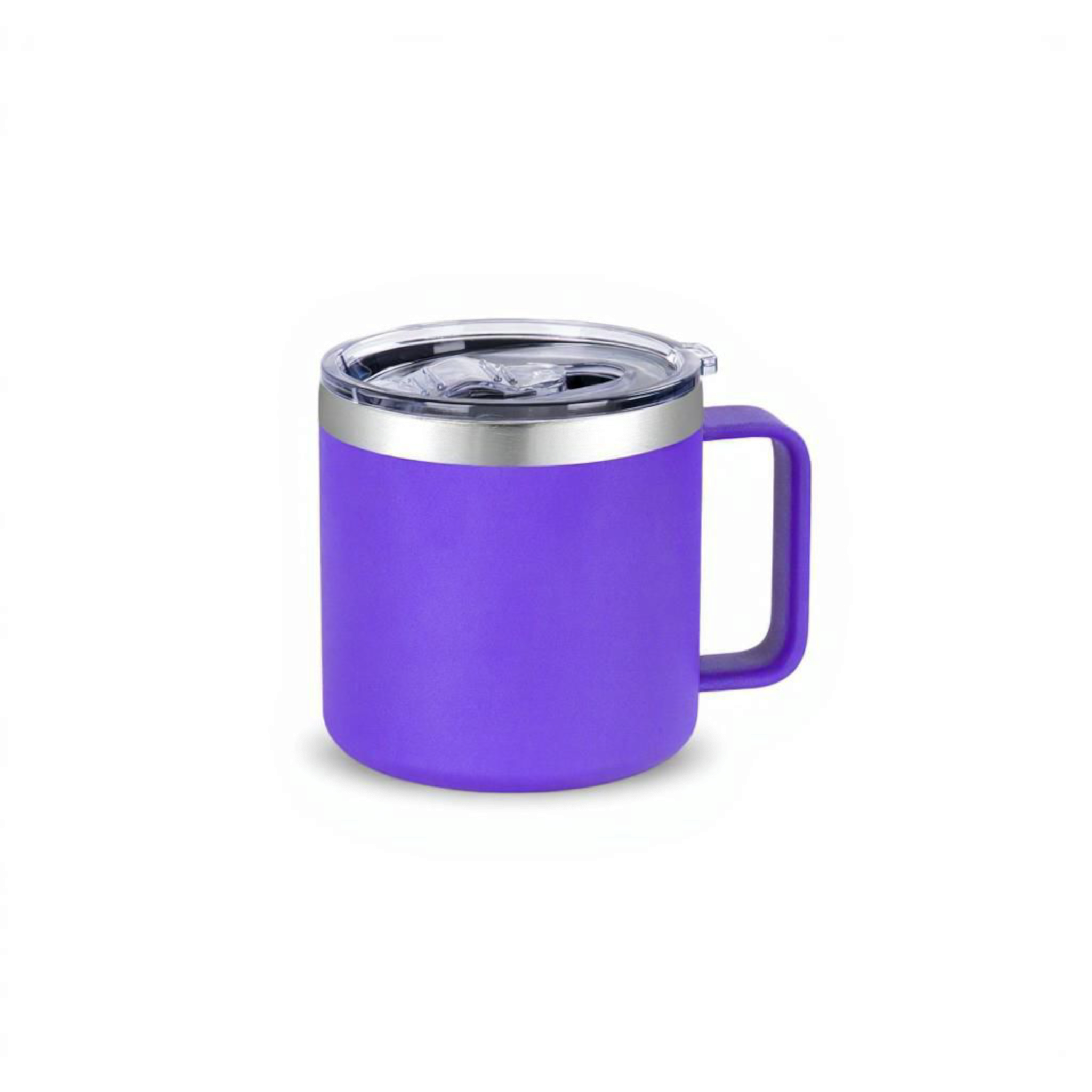 Thermos Drinking Mug 400ml with Lid Stainless Steel Double Wall