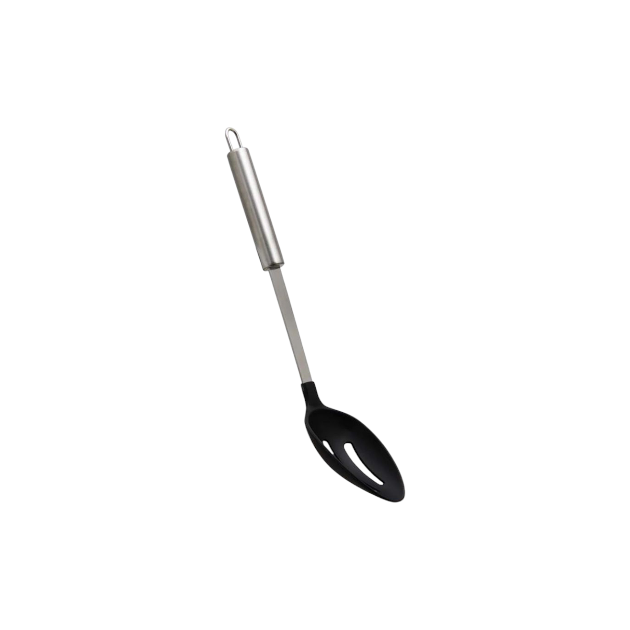 Regent Kitchen Nylon Slotted Spoon with Stainless Steel Handle 330x62x60mm