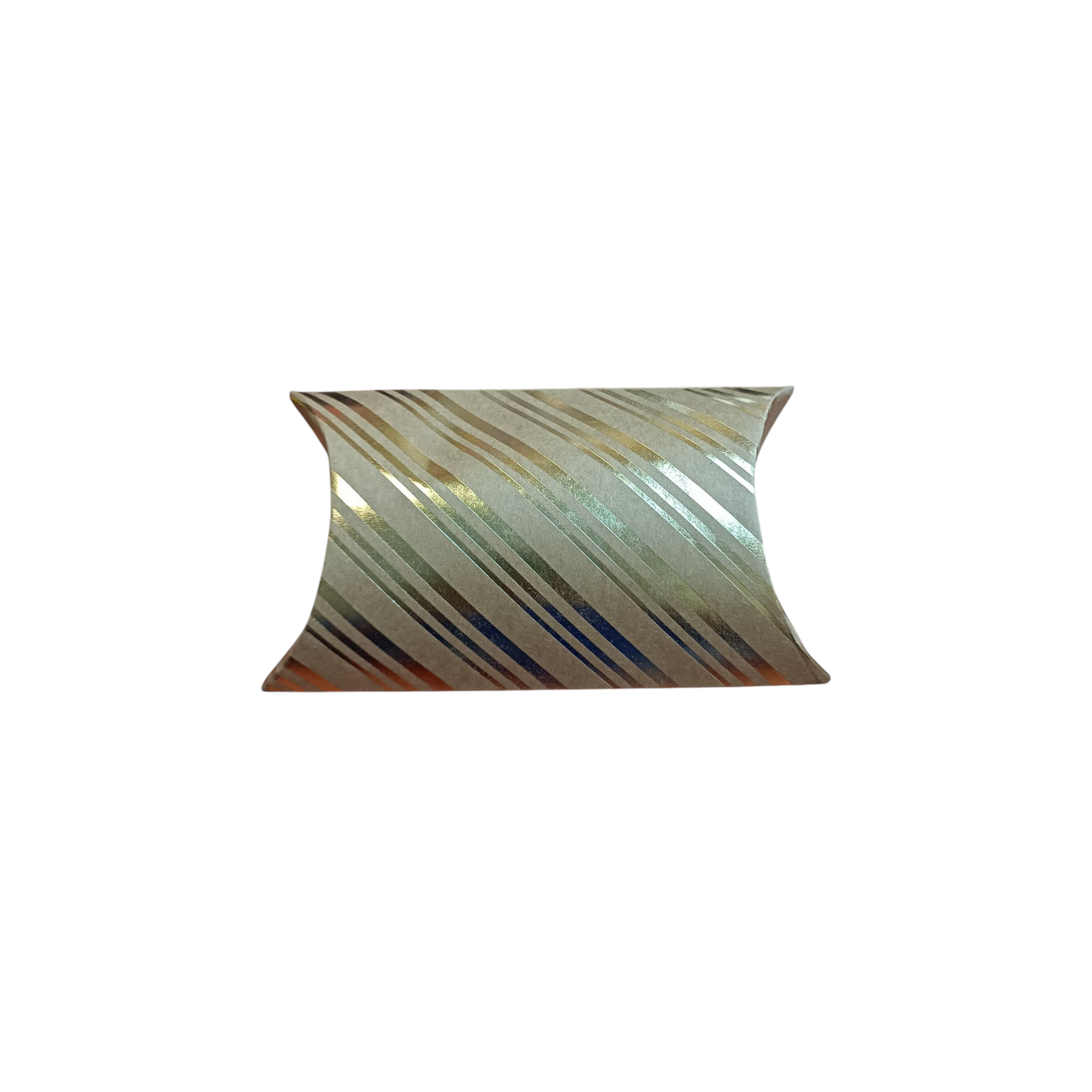 Natural Kraft Pillow Gift Box 15 x 13.5cm 2 Pack