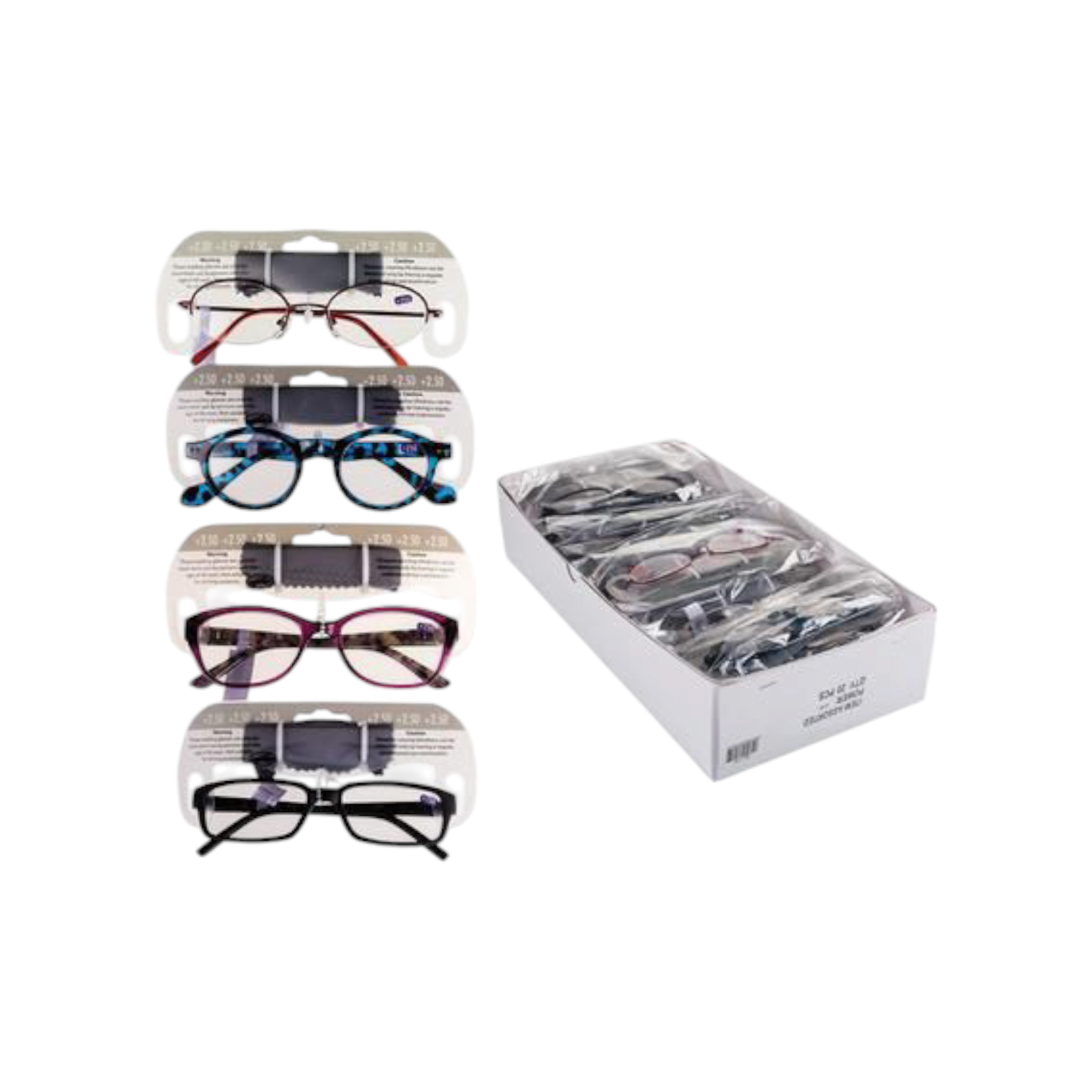 Reading Glass Assorted Style Strenght 2.5