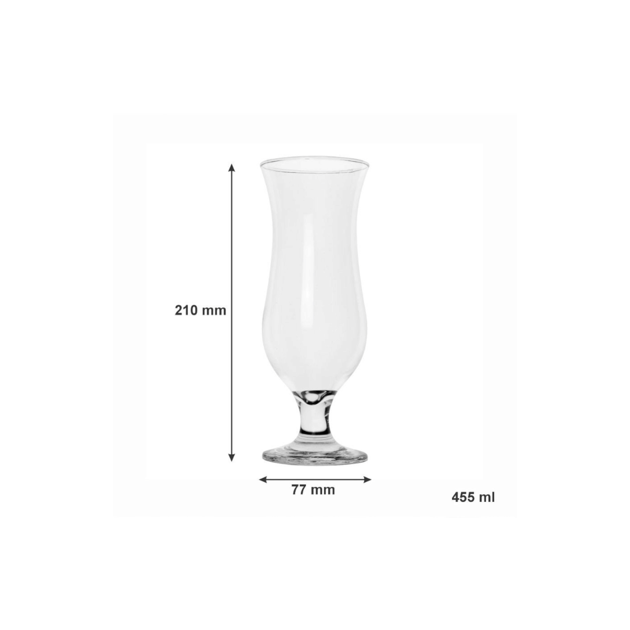 Regent Hurricane Cocktail Glass Tumbler 455ml Stemmed