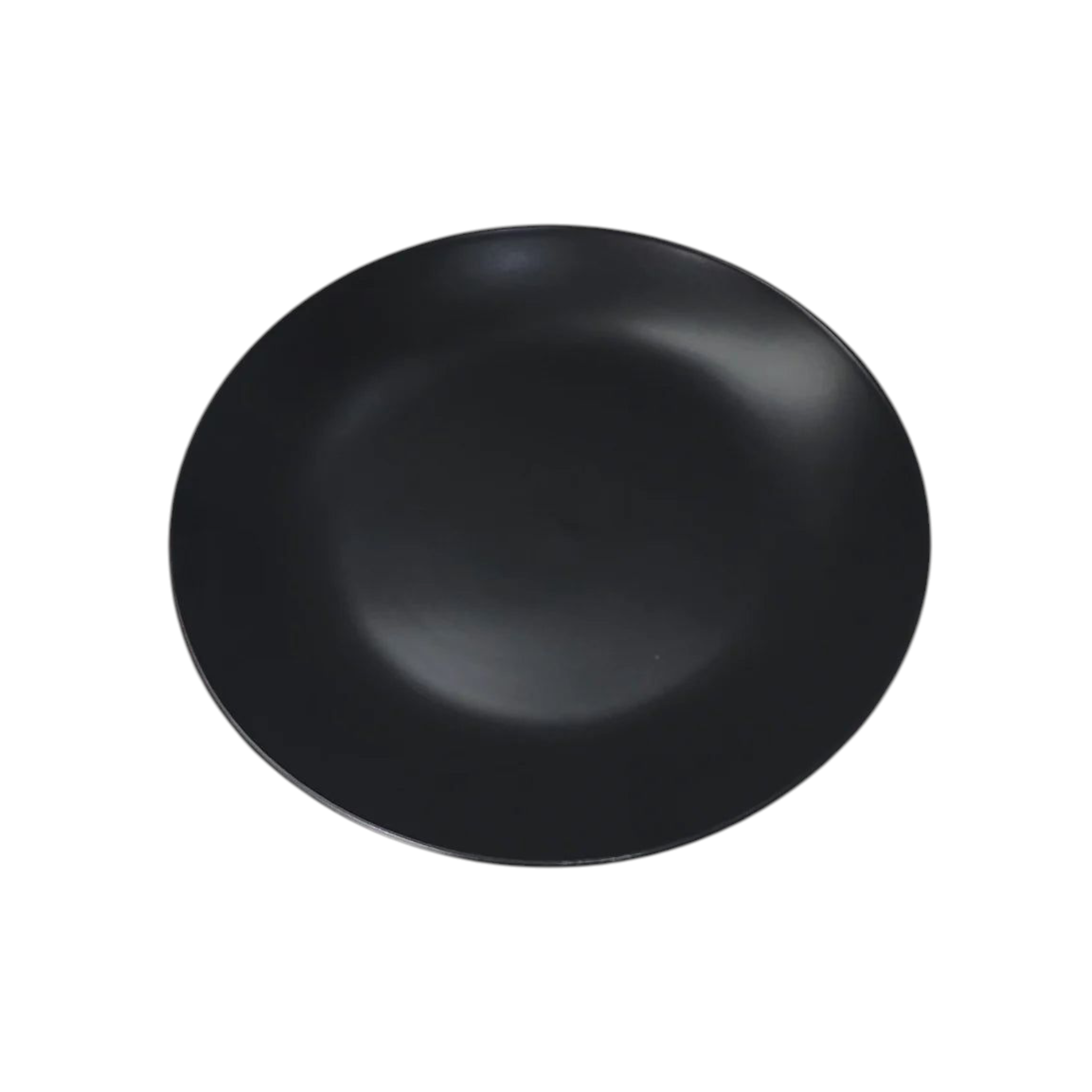 Ceramic Dinner Plate Matt Black 27cm