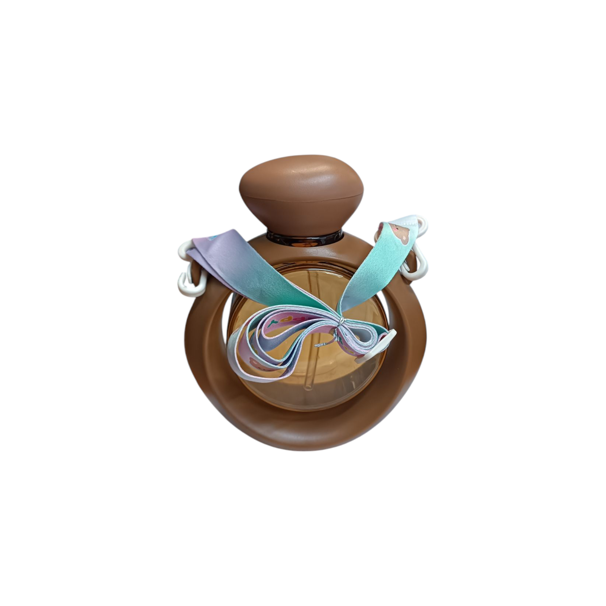 Transparent Round belly Perfume-Like Sports Water Bottle