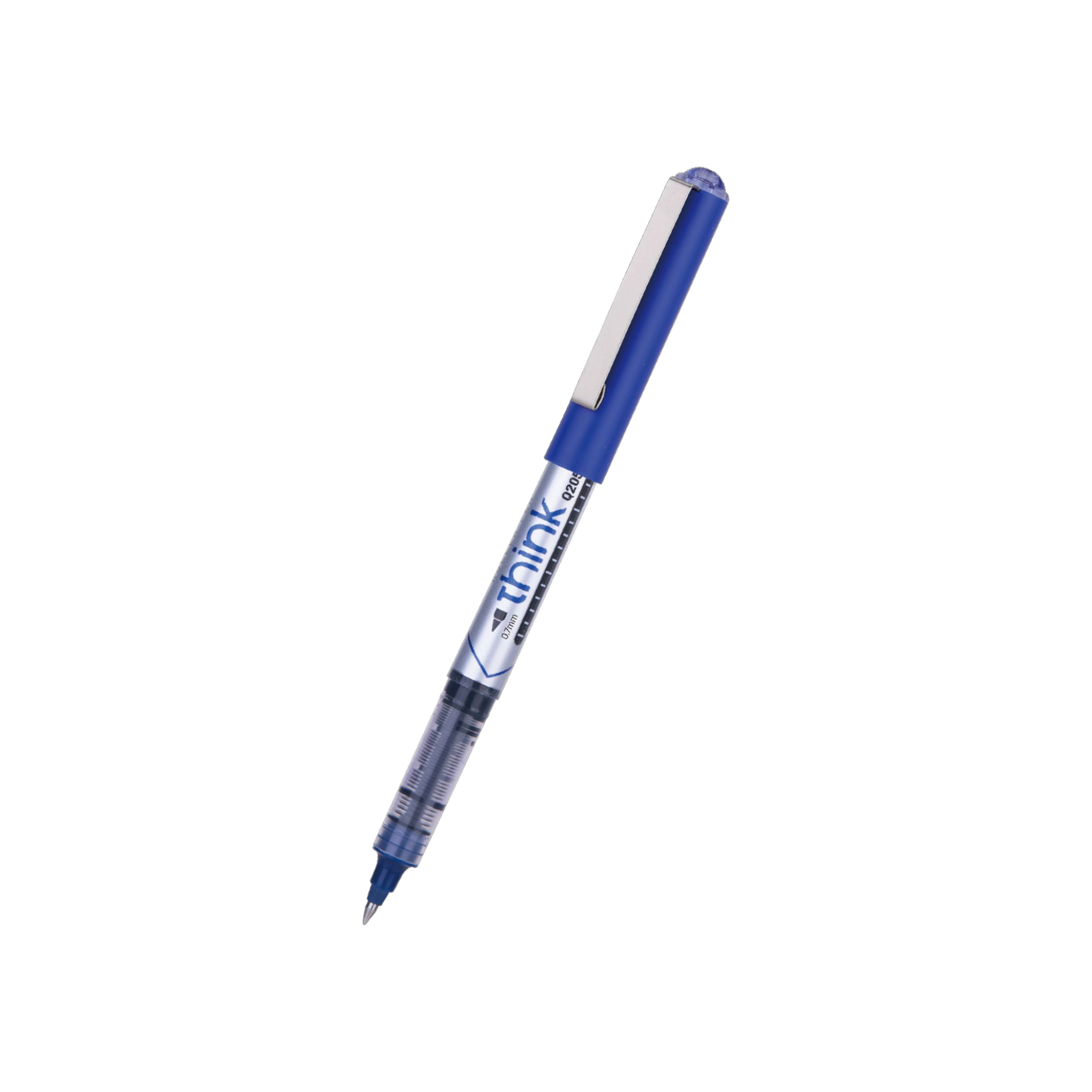 Deli Roller Pen Bullet tip 0.7mm Blue