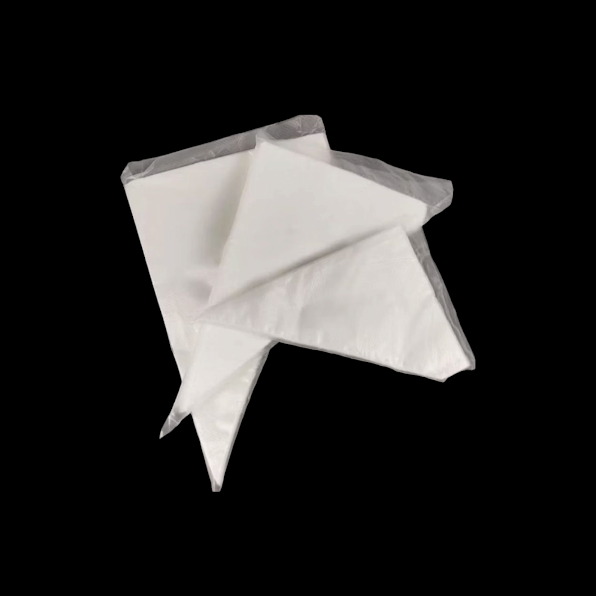 LDPE Plastic Piping Bags Clear 100pack