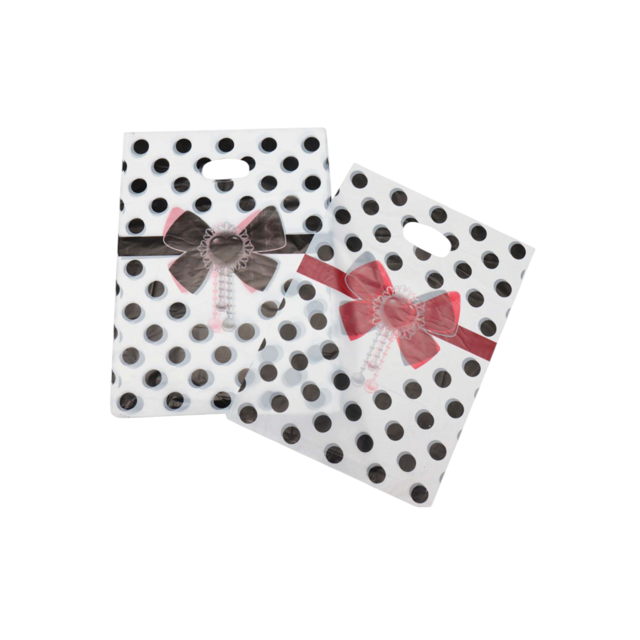 Plastic Boutique Bag Printed Medium 25x35cm 25pack