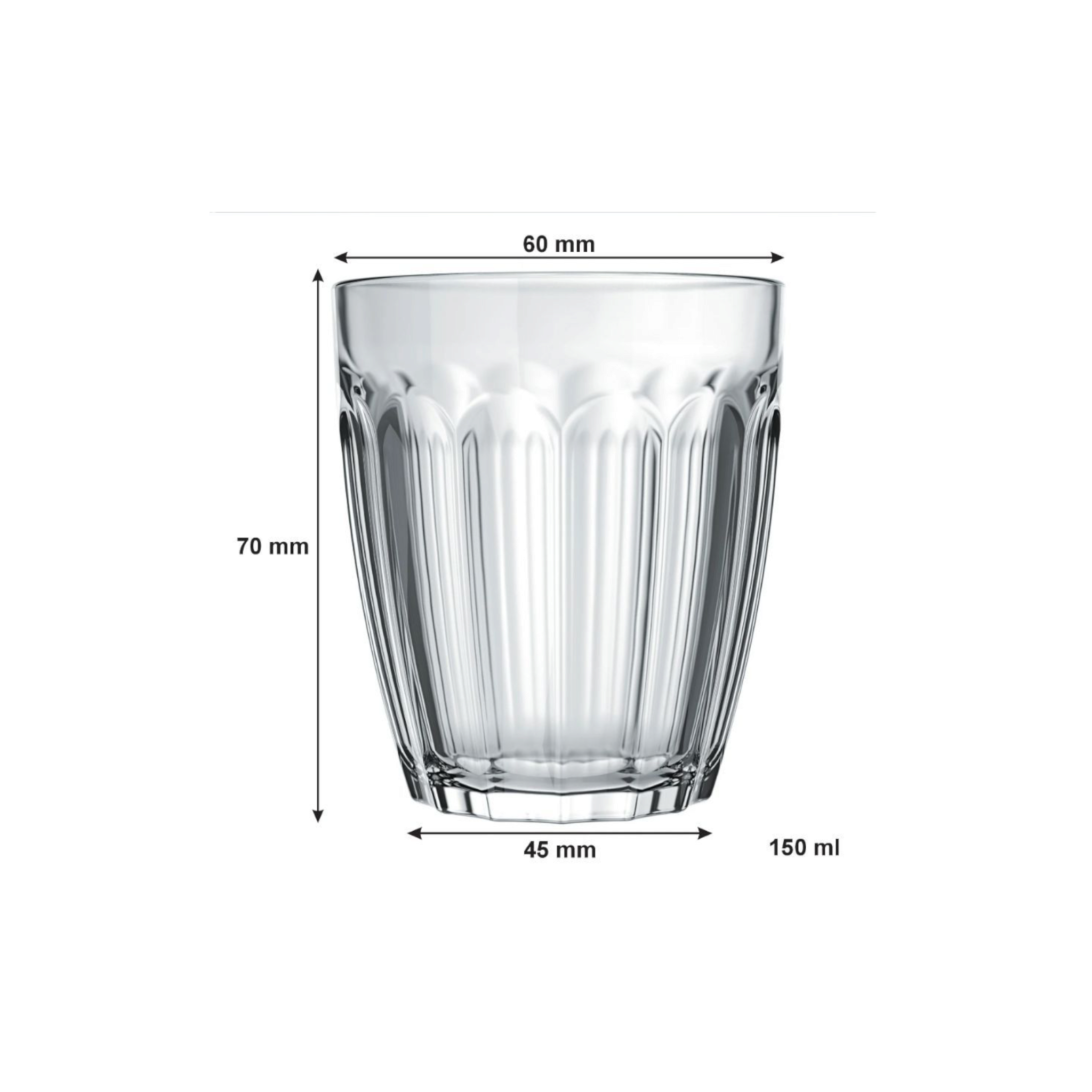 Nadir Bar Barriquinha Glass Tumbler 150ml