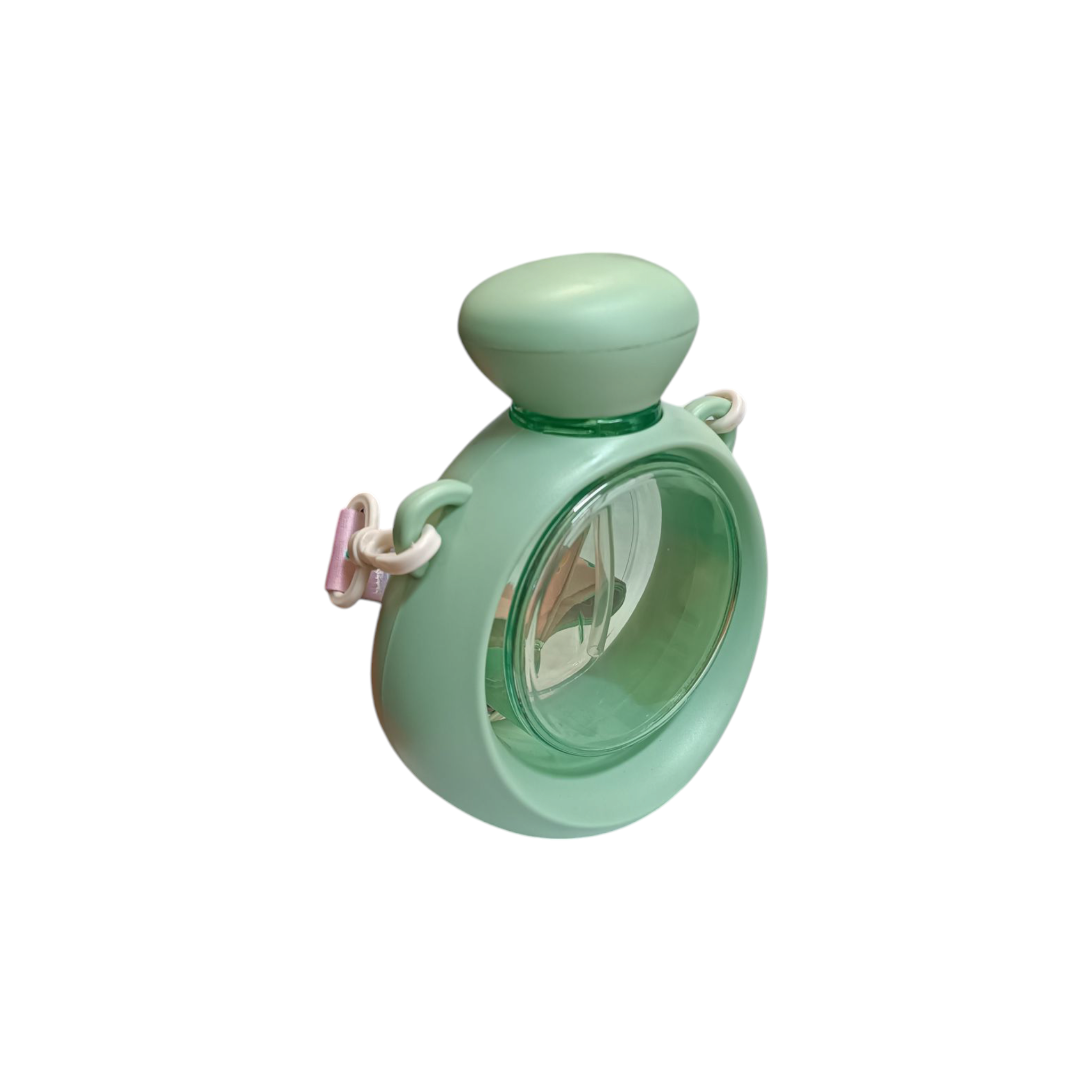 Transparent Round belly Perfume-Like Sports Water Bottle