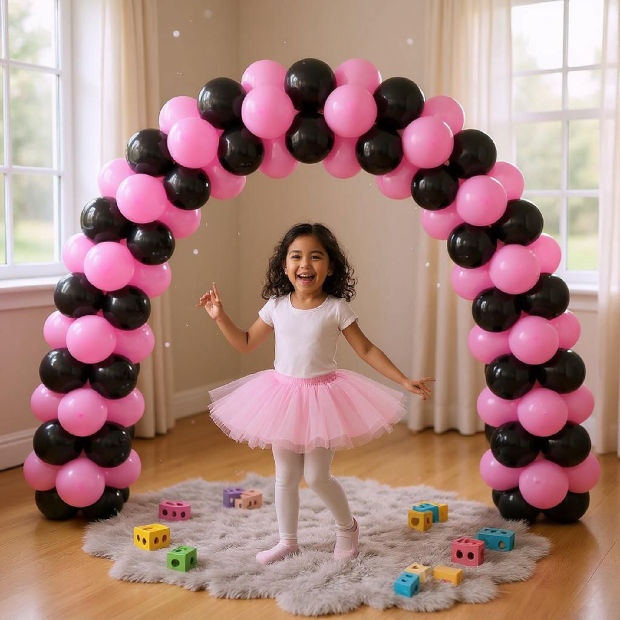 Balloon Arch Stand 3.5x3m Standard Kit 16-pieces