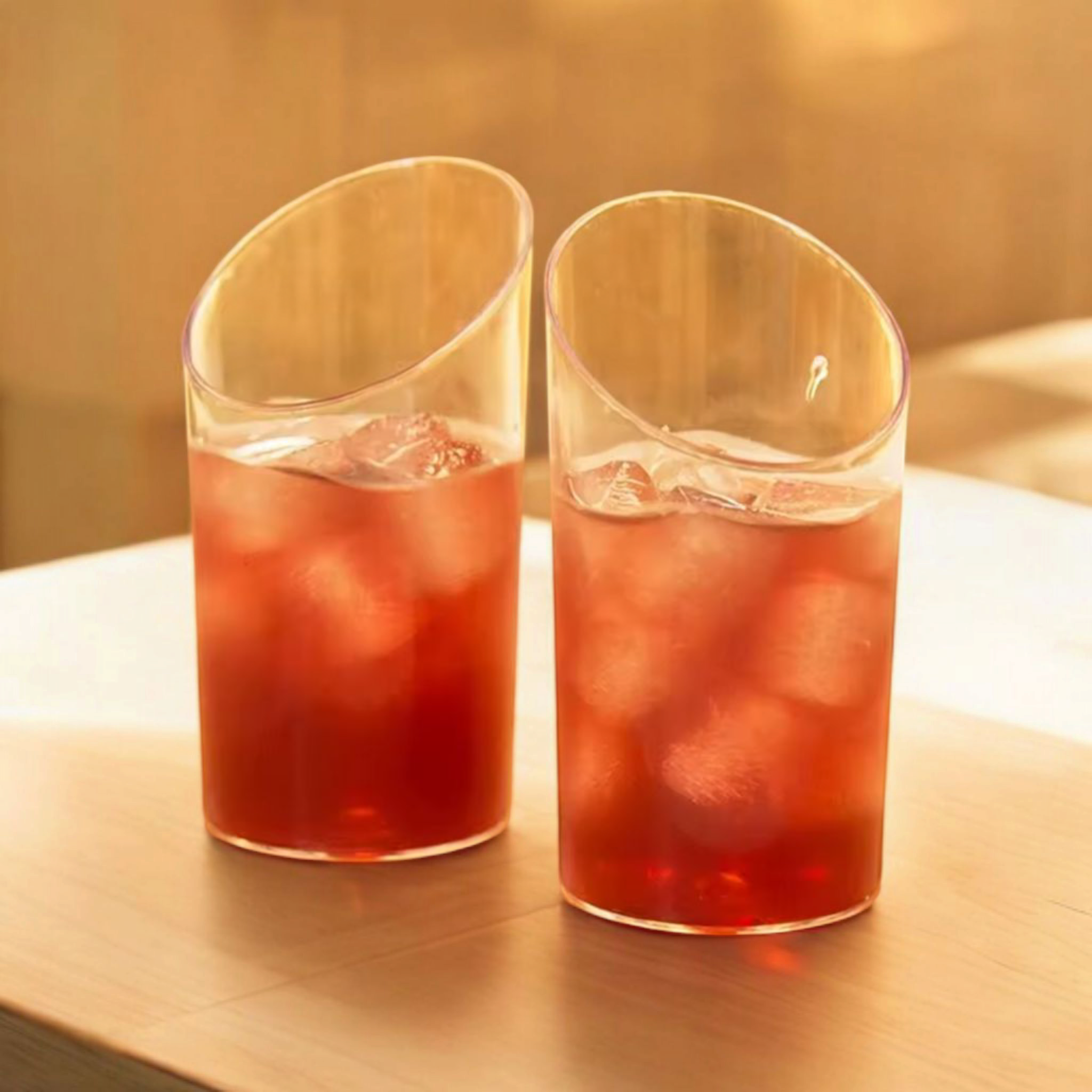 Acrylic Plastic Cylindrical Round Parfait Reusable Dessert Cup 70ml 10Pcs 4x8.4cm