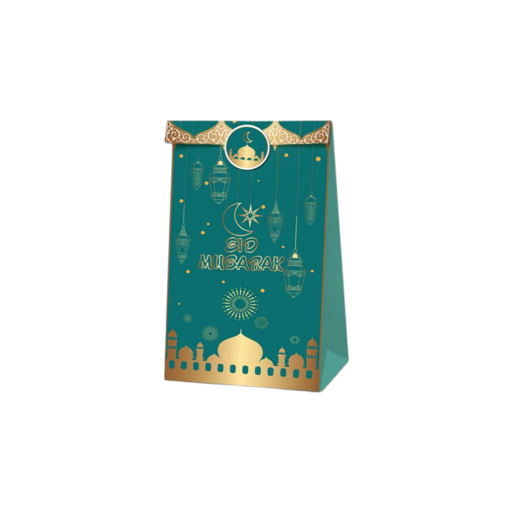 Eid Mubarak Gift Bag 12x7.9x19.8cm