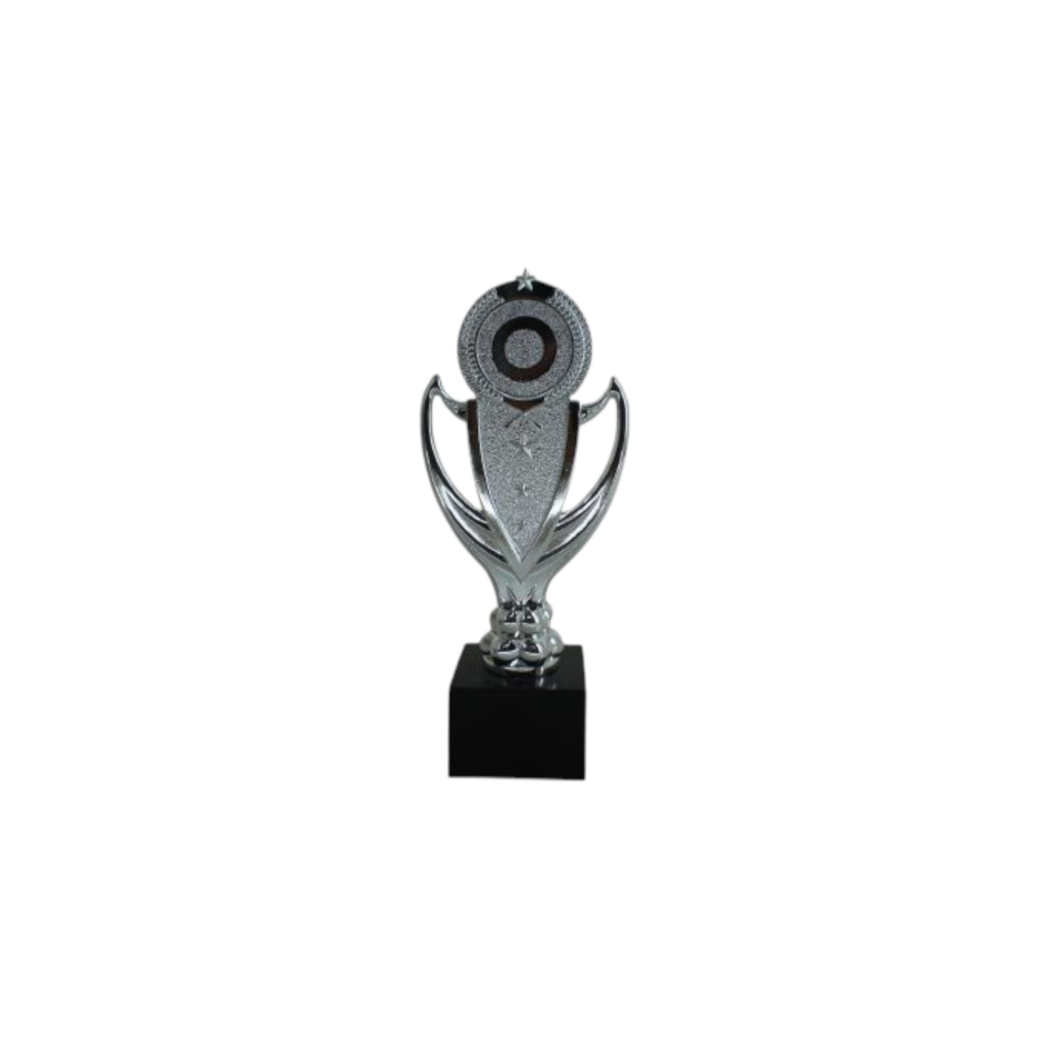 Silver Plastic Trophy Olympia 18.5cm