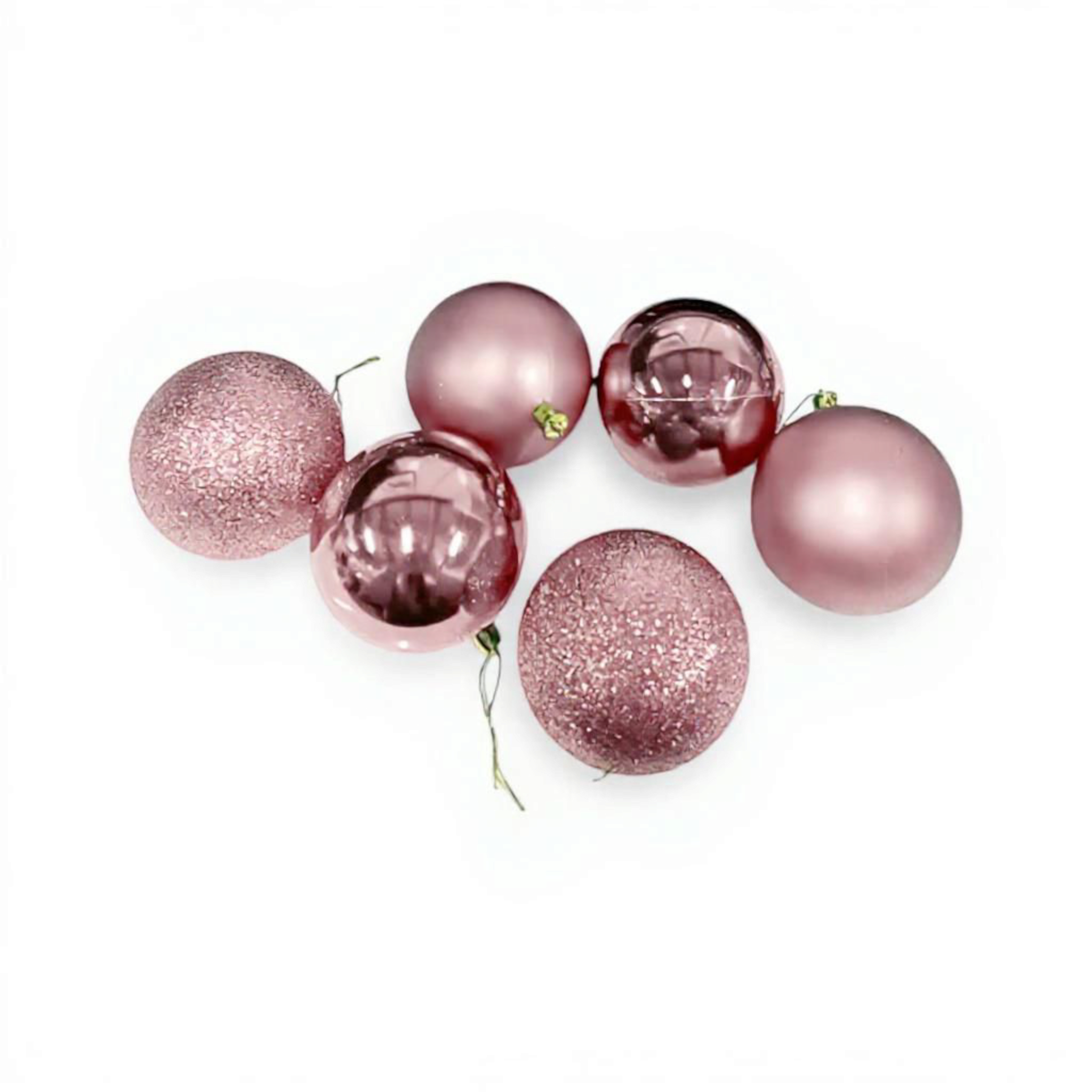 Decorative Color Balls 6cm 6pack