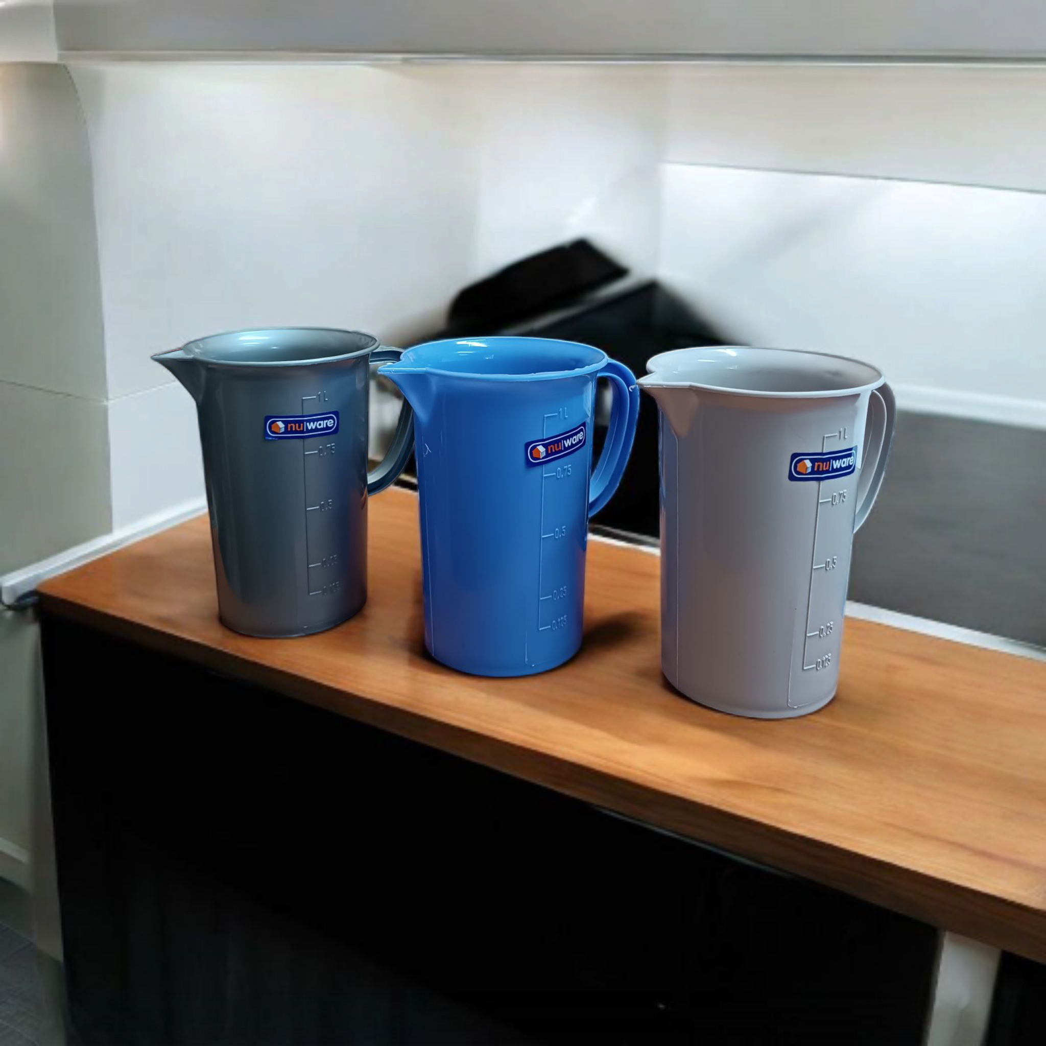 Nu Ware 1L Milk Sachet Jug Plastic Round TC-MJR