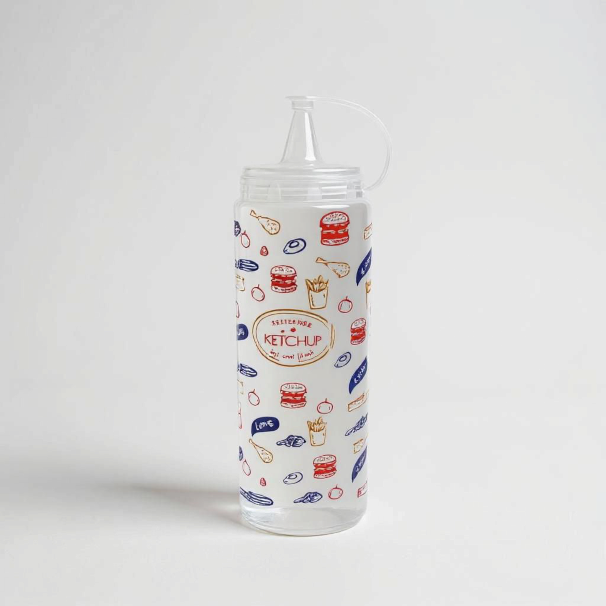 Titiz Squeeze Chef Sauce Bottle Plastic 700ml AP-9467
