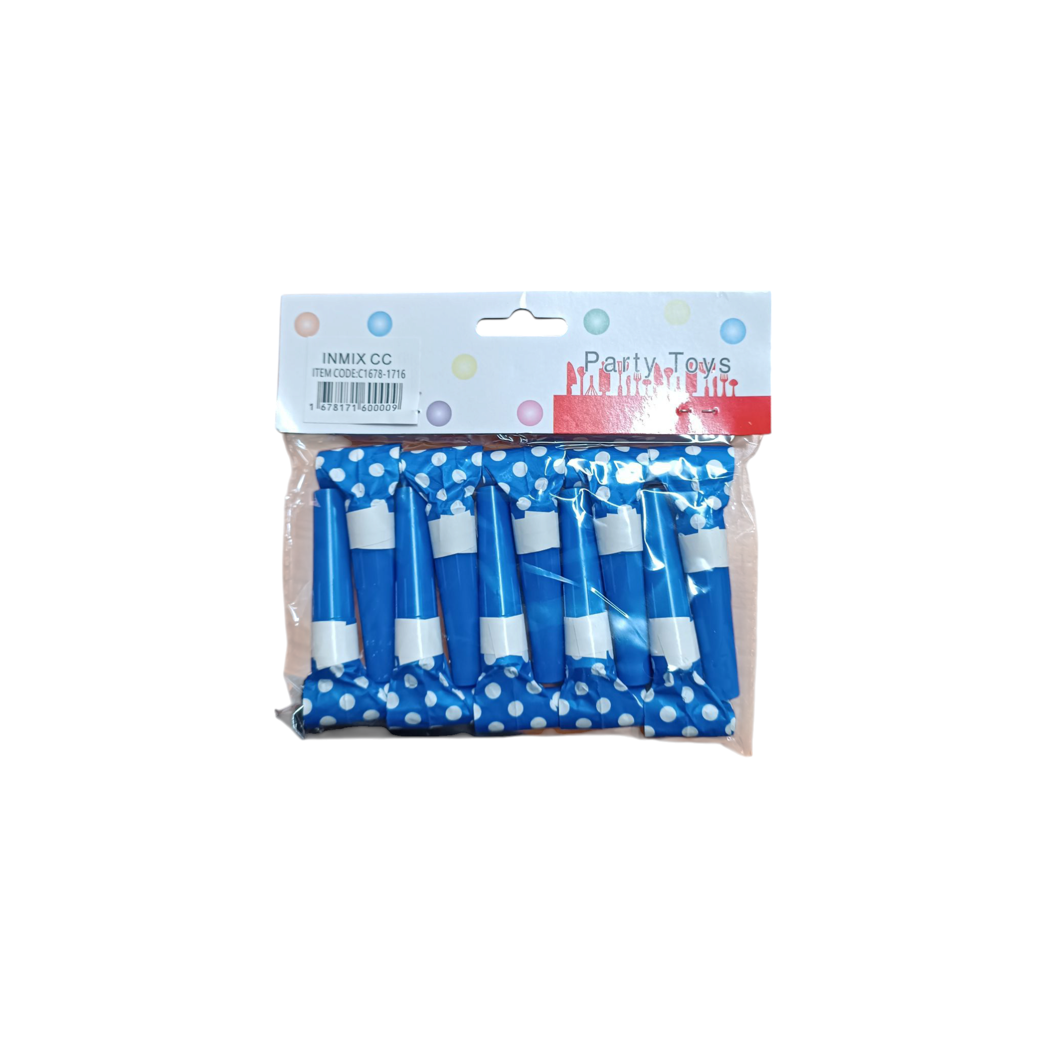 Party Blowout Horn 6cm 10pack
