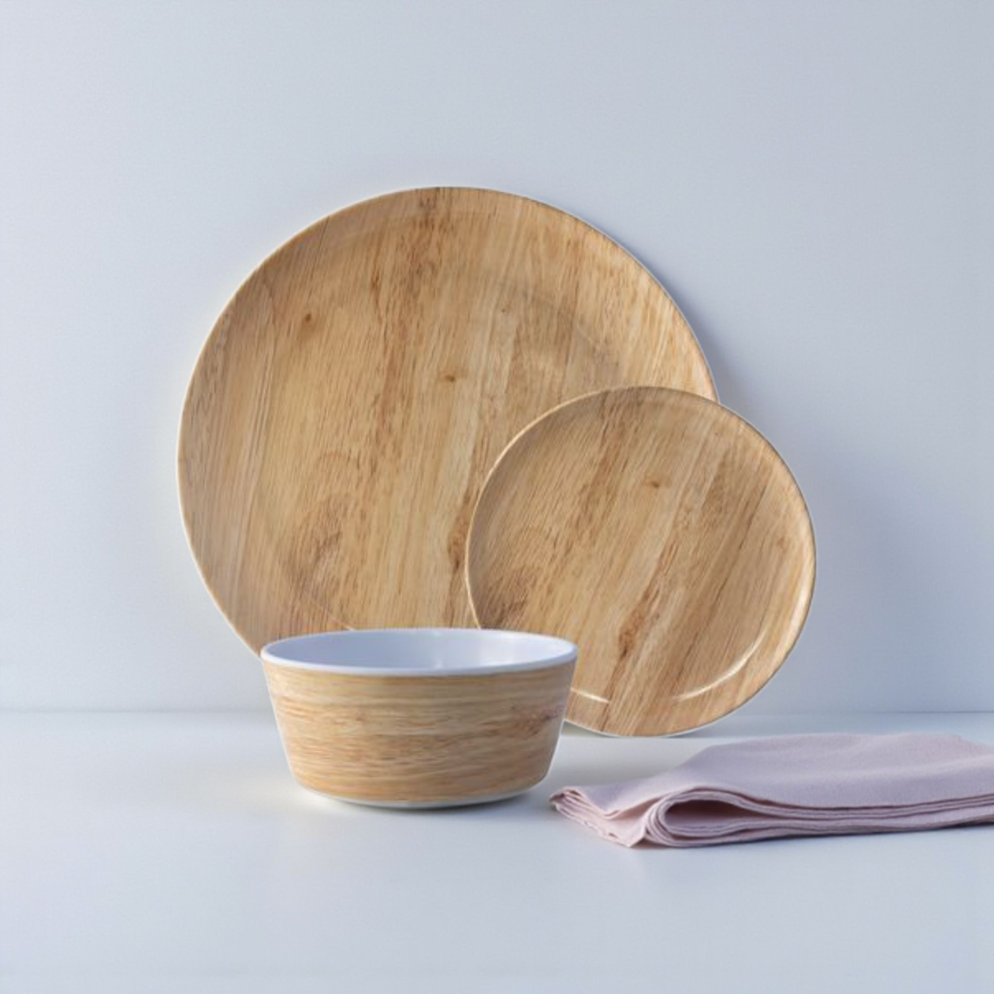 Home Classix Melamine Dinner Plate 275x20mm Natural Nature 20863