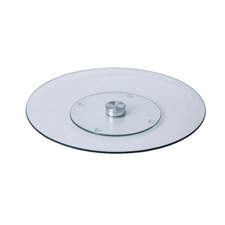 Lazy Susan Glass Turntable 32cm Serving Tray Plateau Tournant 202-3