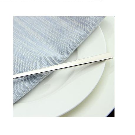 Stainless Steel Soda Spoon 6pcs Square Handle CT789