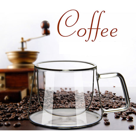 Winox Borosilicate Double Wall Glass Mug 350ml 2pc GL2809