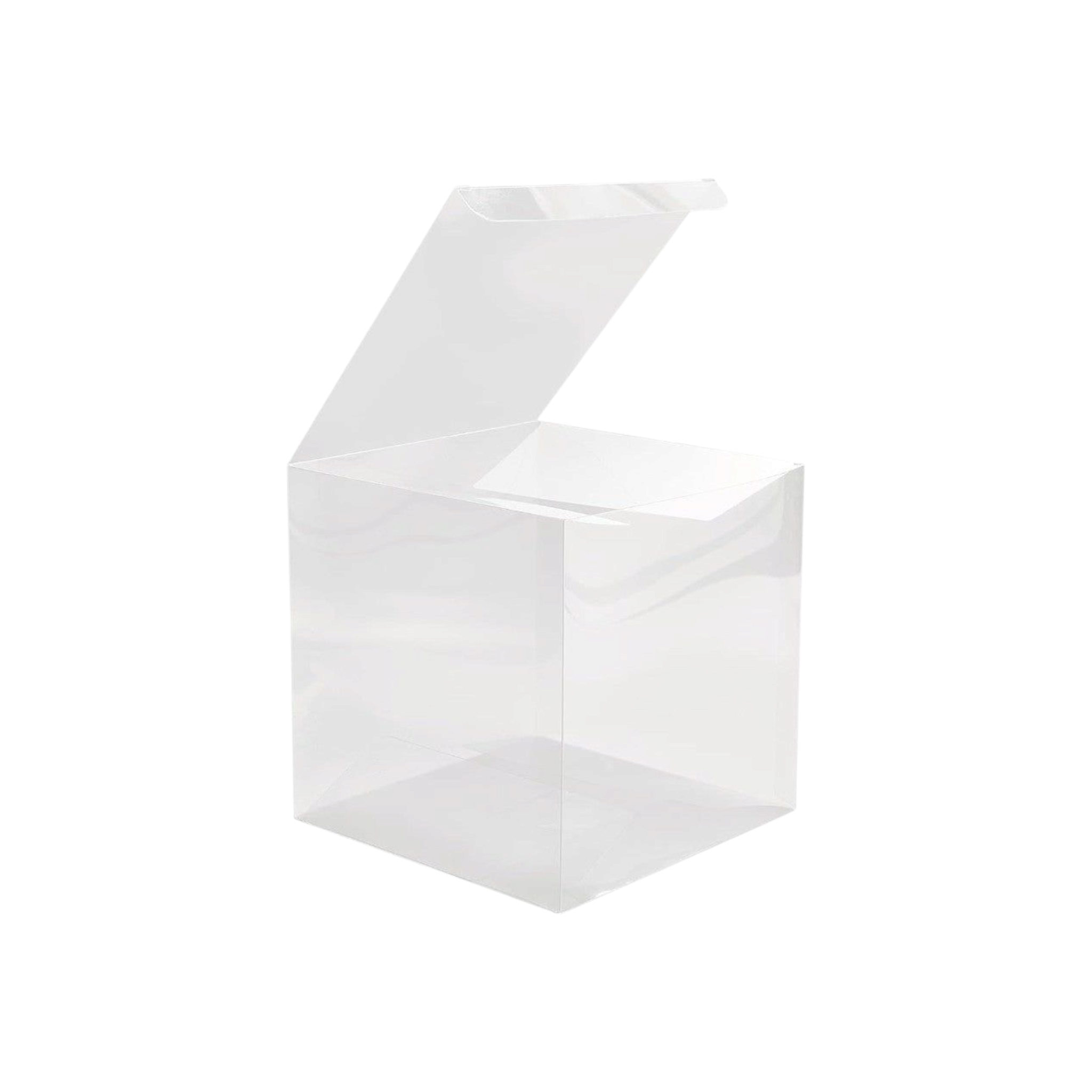 PVC Gift Boxes Transparent Open 1-Side 12pack