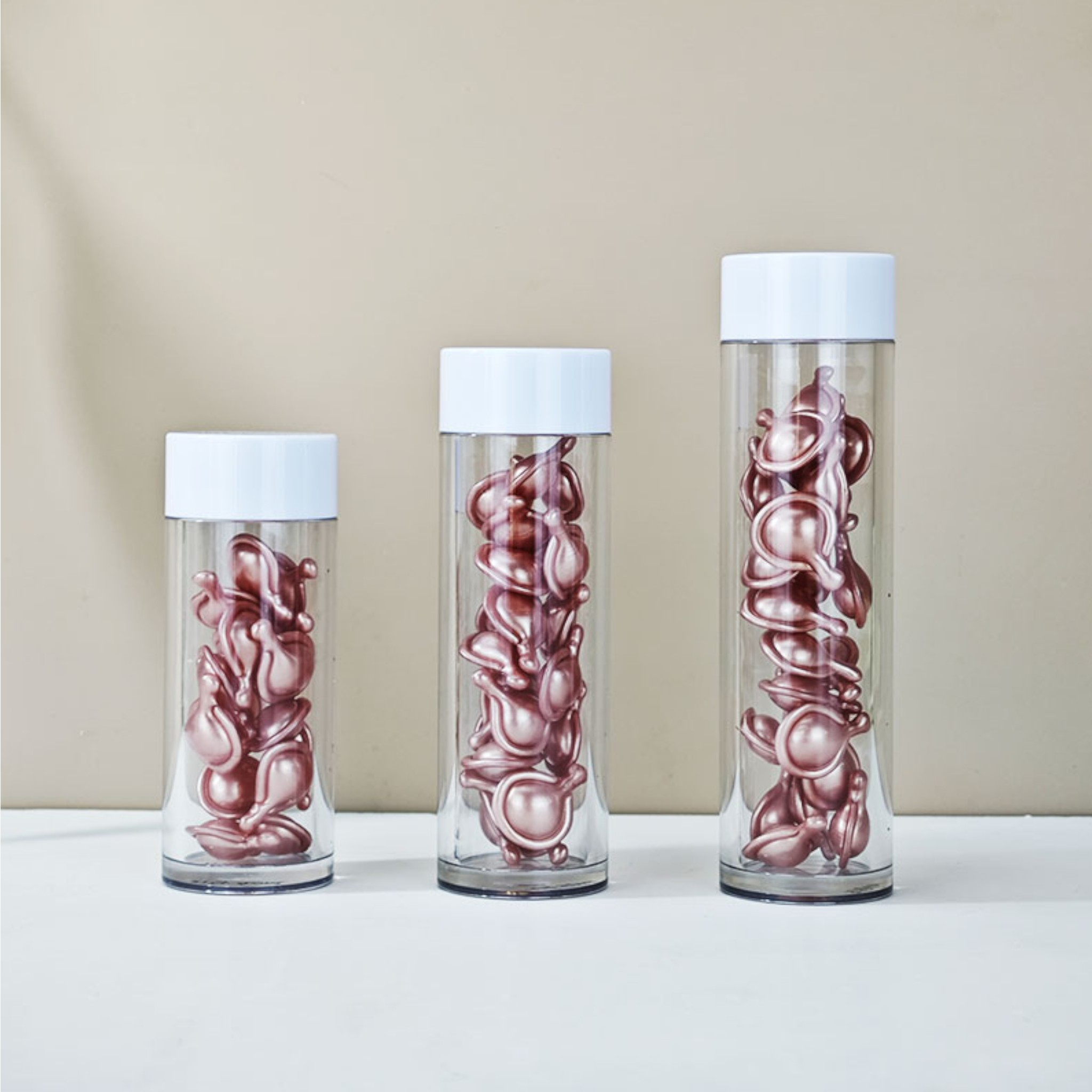 Plastic PET Water Bottle with Lid