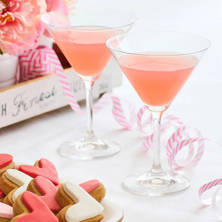 LAV Glass Tumbler 175ml Stemmed Martini 6pack SGN1363